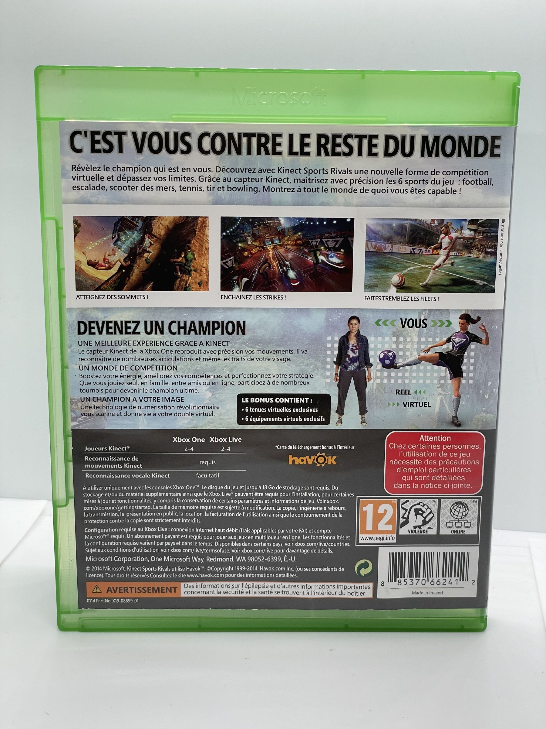 Kinect Sports Rivals Xbox One