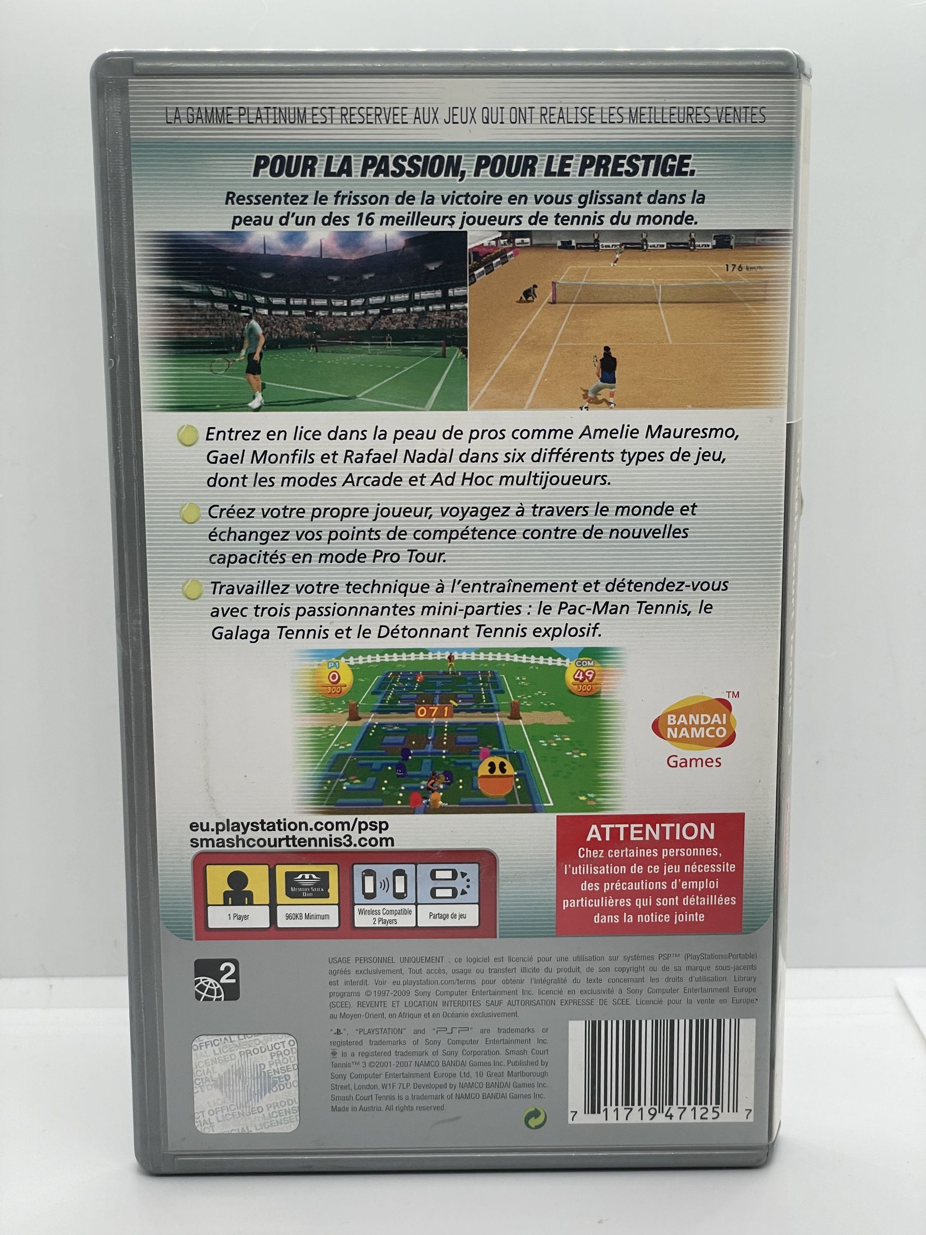 Smash Court Tennis 3 PSP