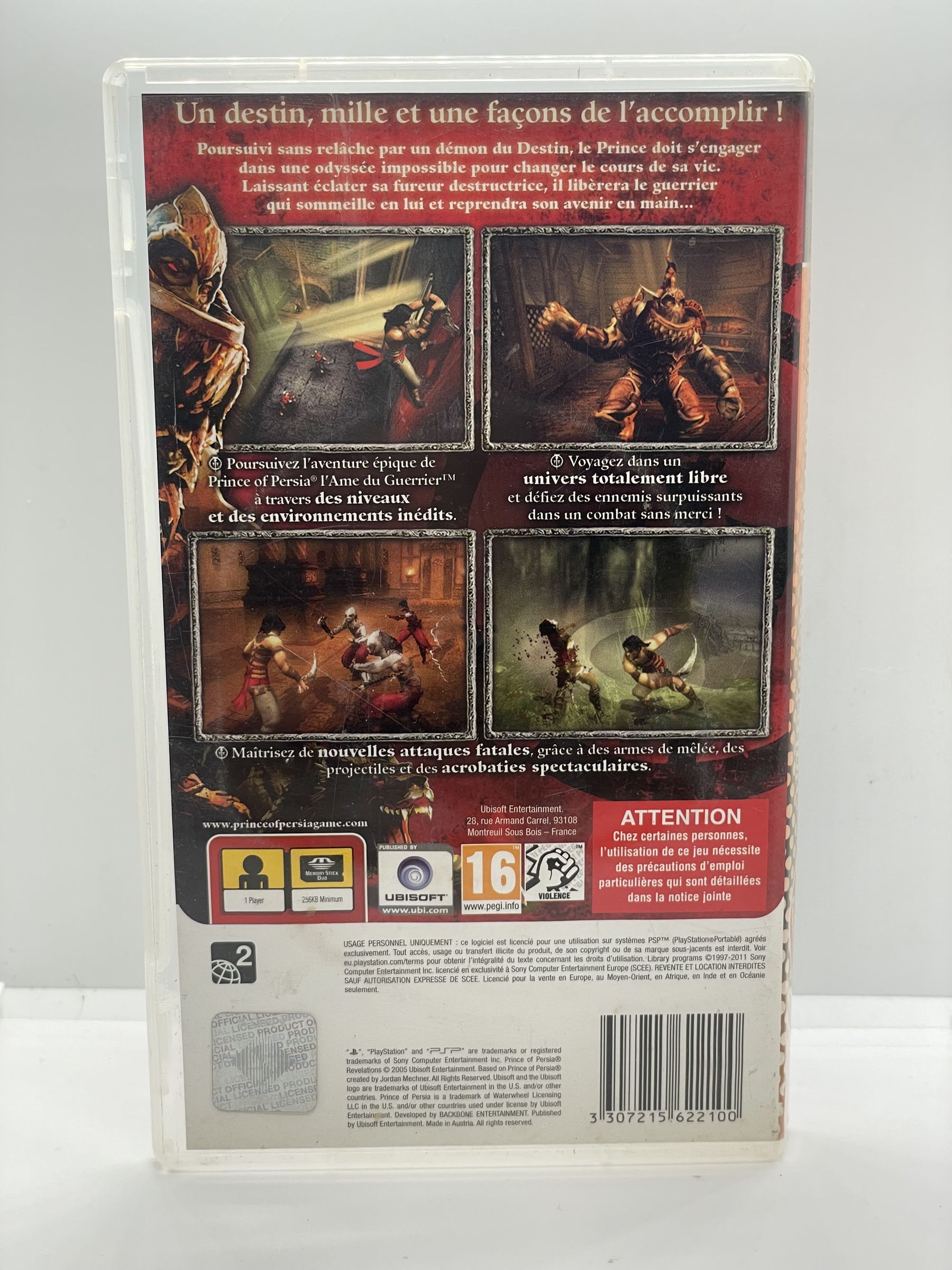 Prince of Persia Revelations PSP