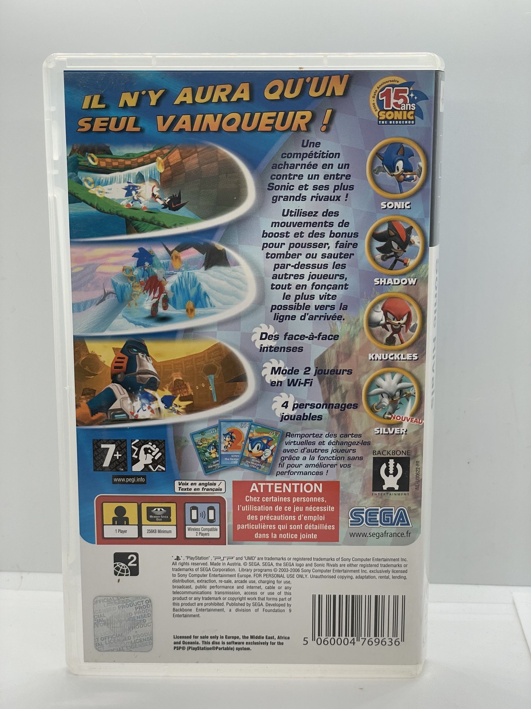 Sonic Rivals PSP