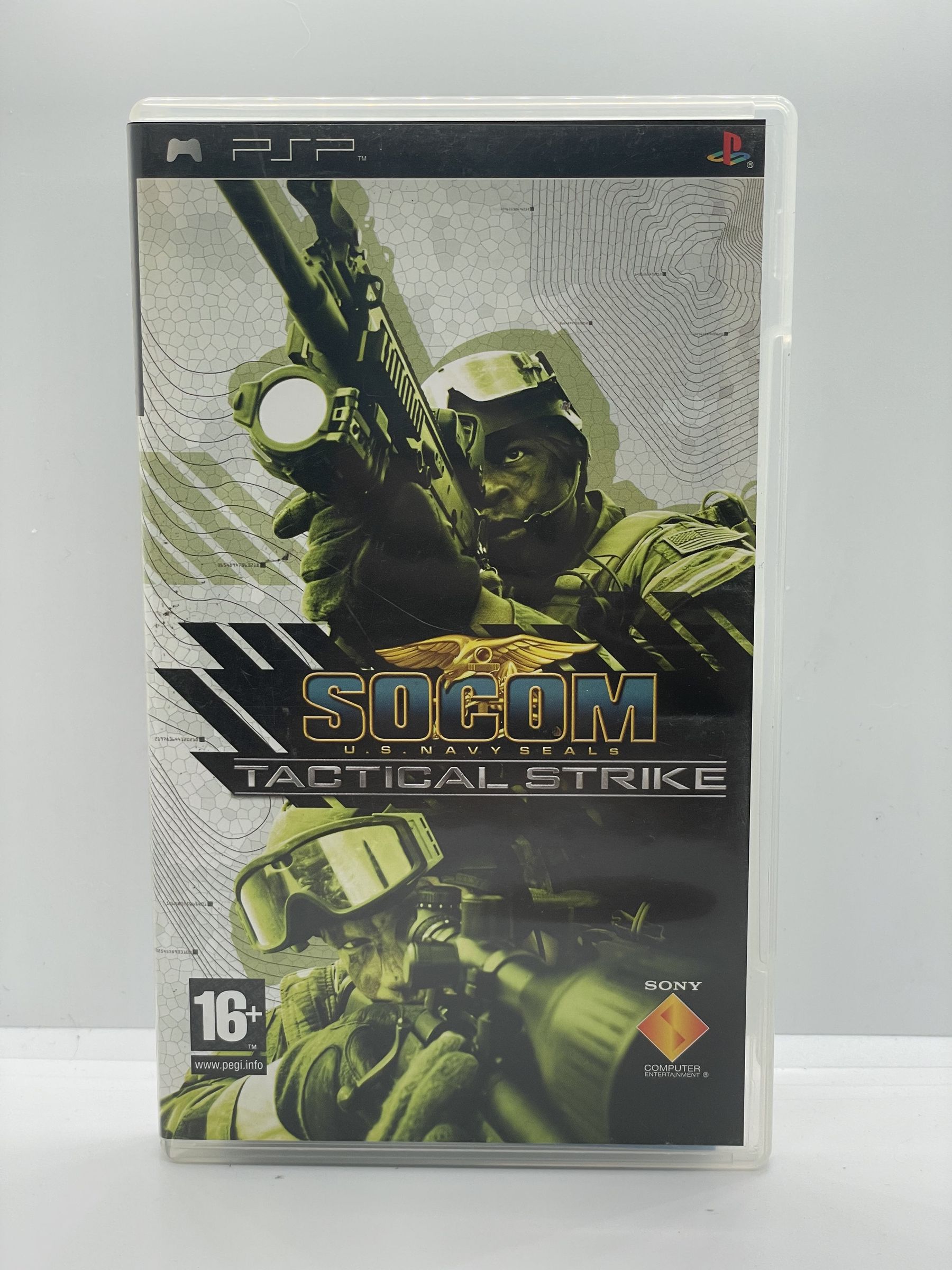 SOCOM US Navy SEALs Tactical Strike PSP