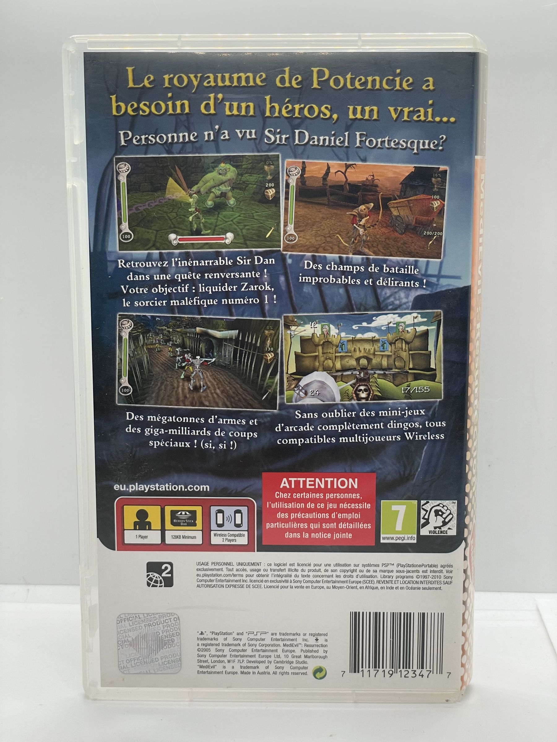 MediEvil Resurrection PSP