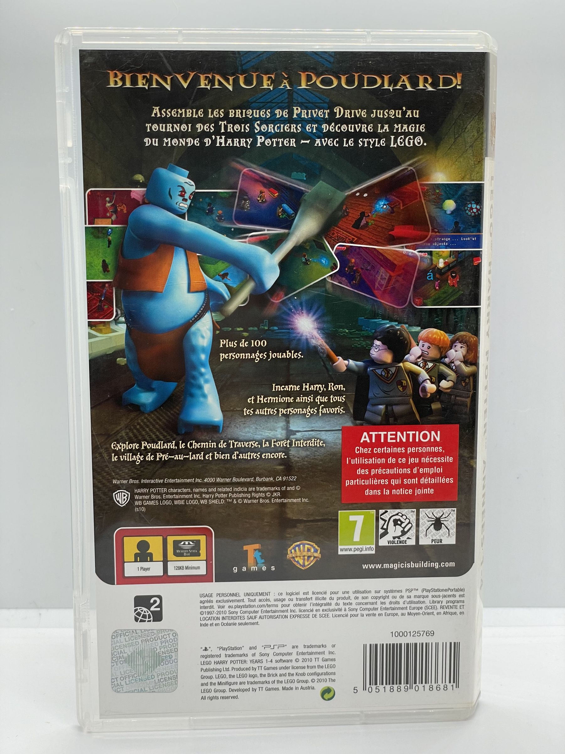 Lego Harry Potter Years 1-4 PSP