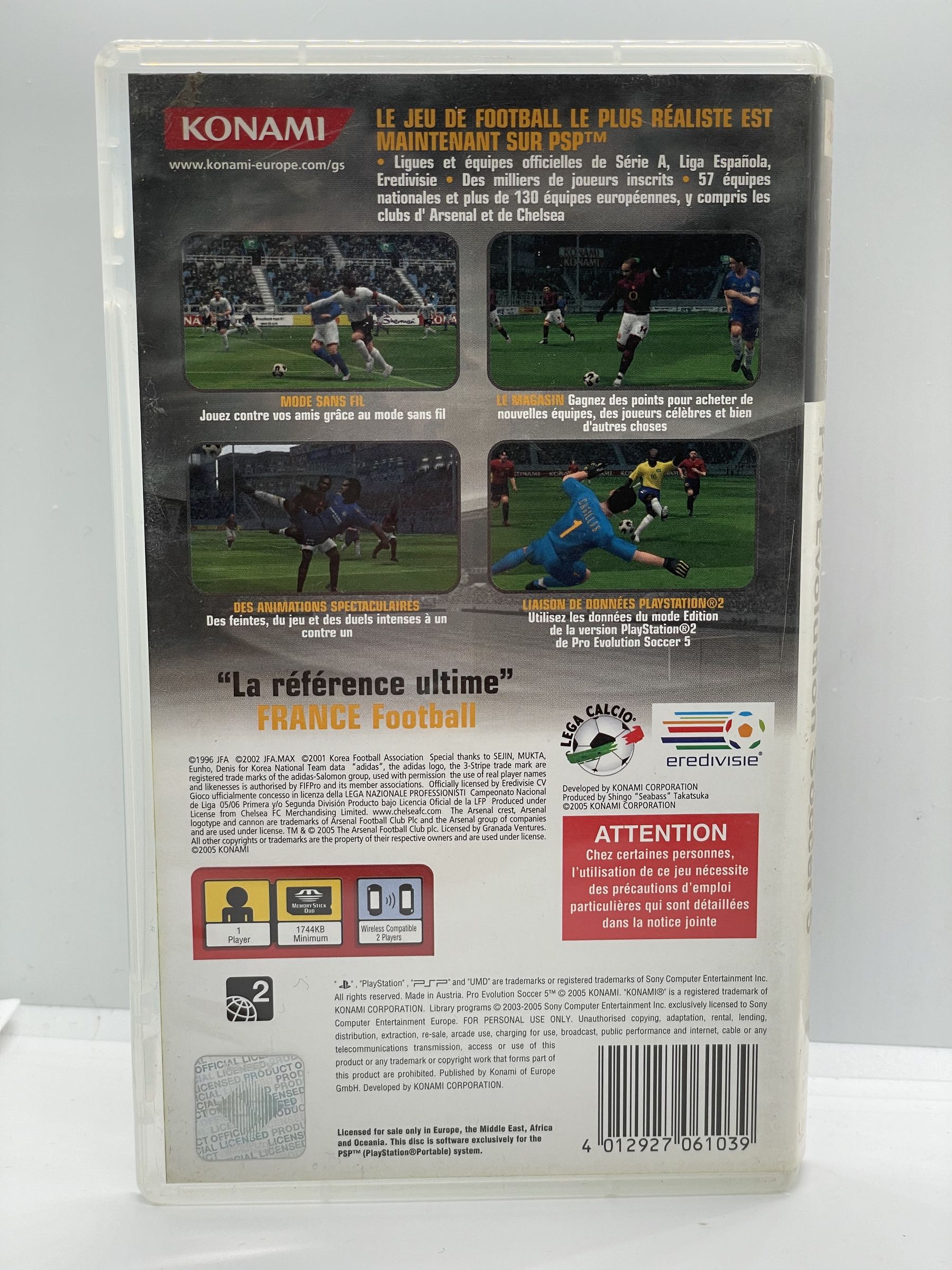 Pro Evolution Soccer 5 PSP