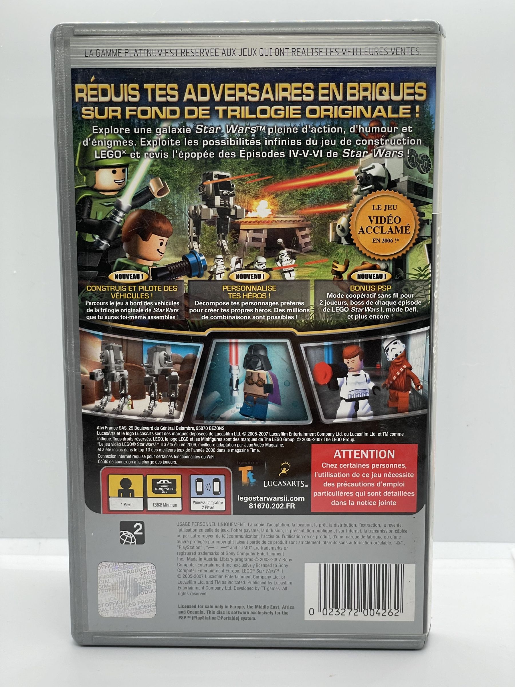 Lego Star Wars II Original Trilogy PSP