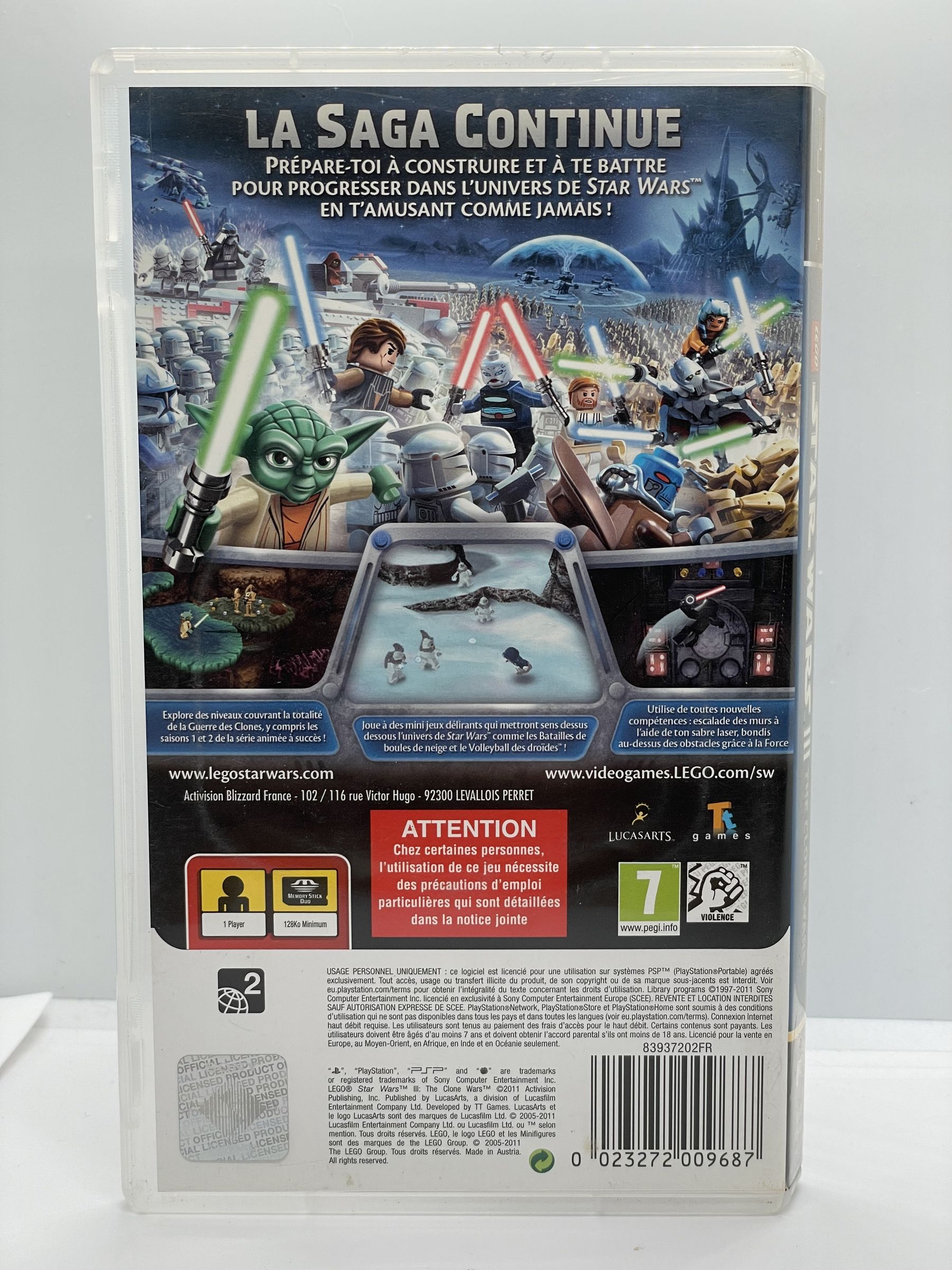 Lego Star Wars III The Clone Wars PSP