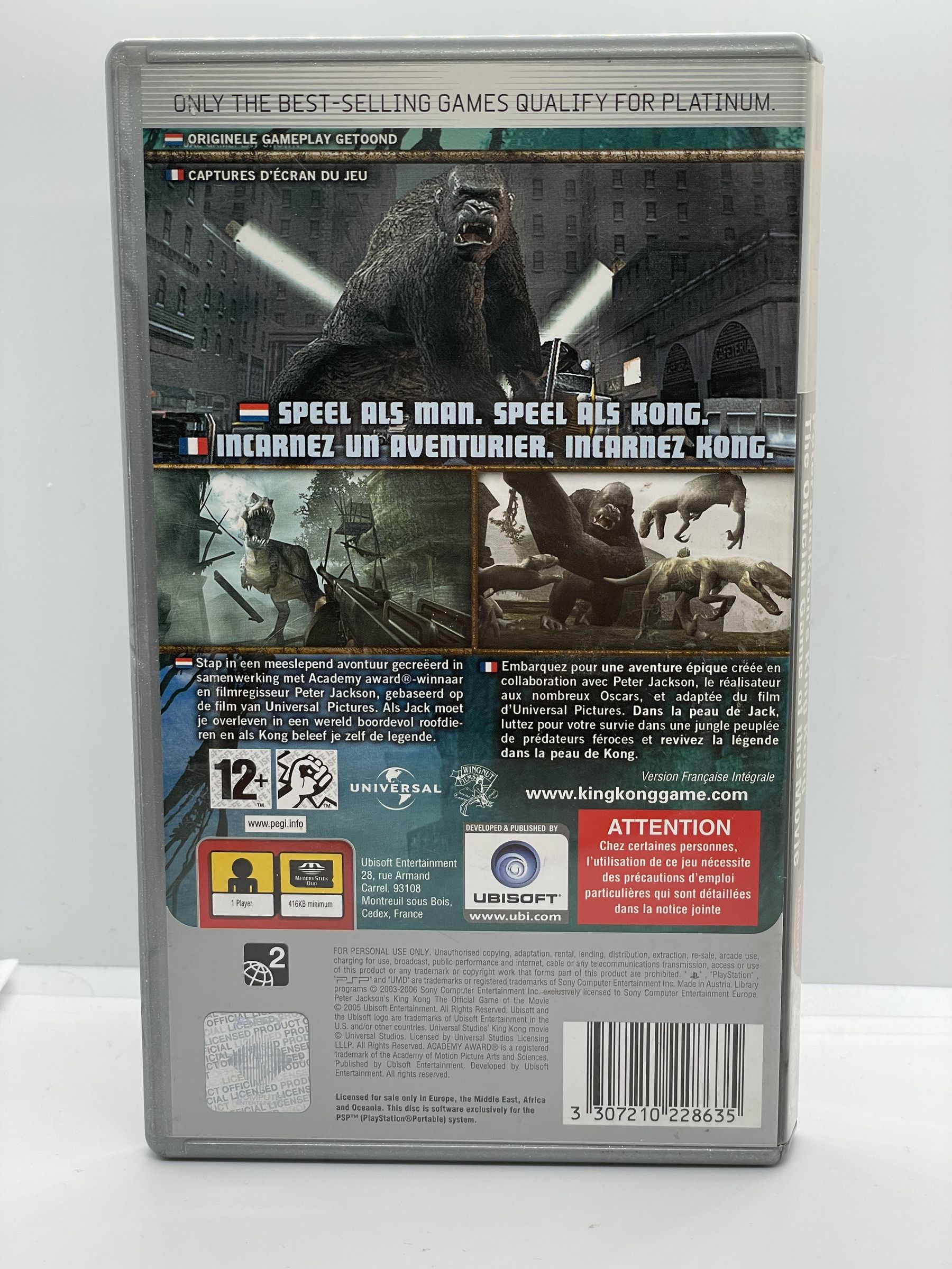 Peter Jackson's King Kong PSP