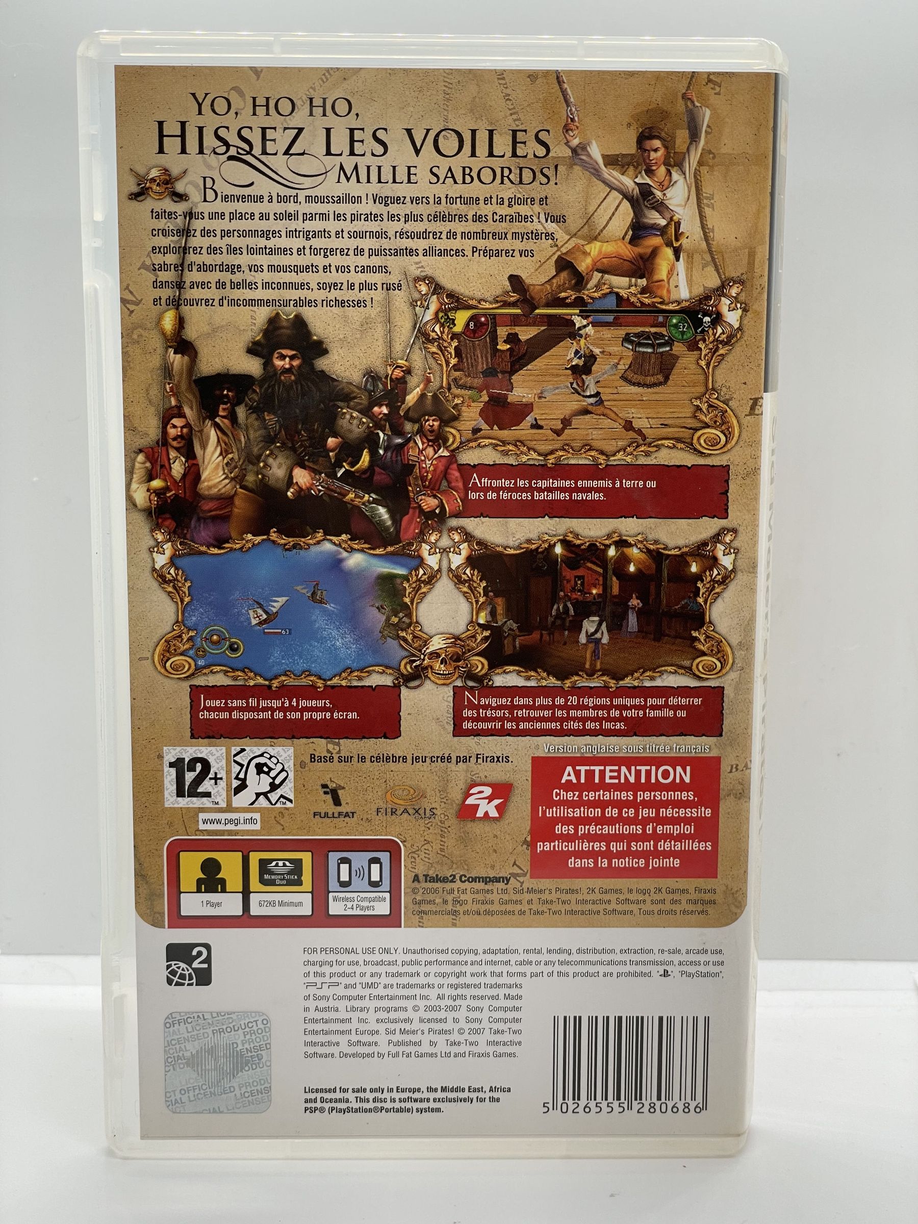Sid Meier's Pirates! PSP