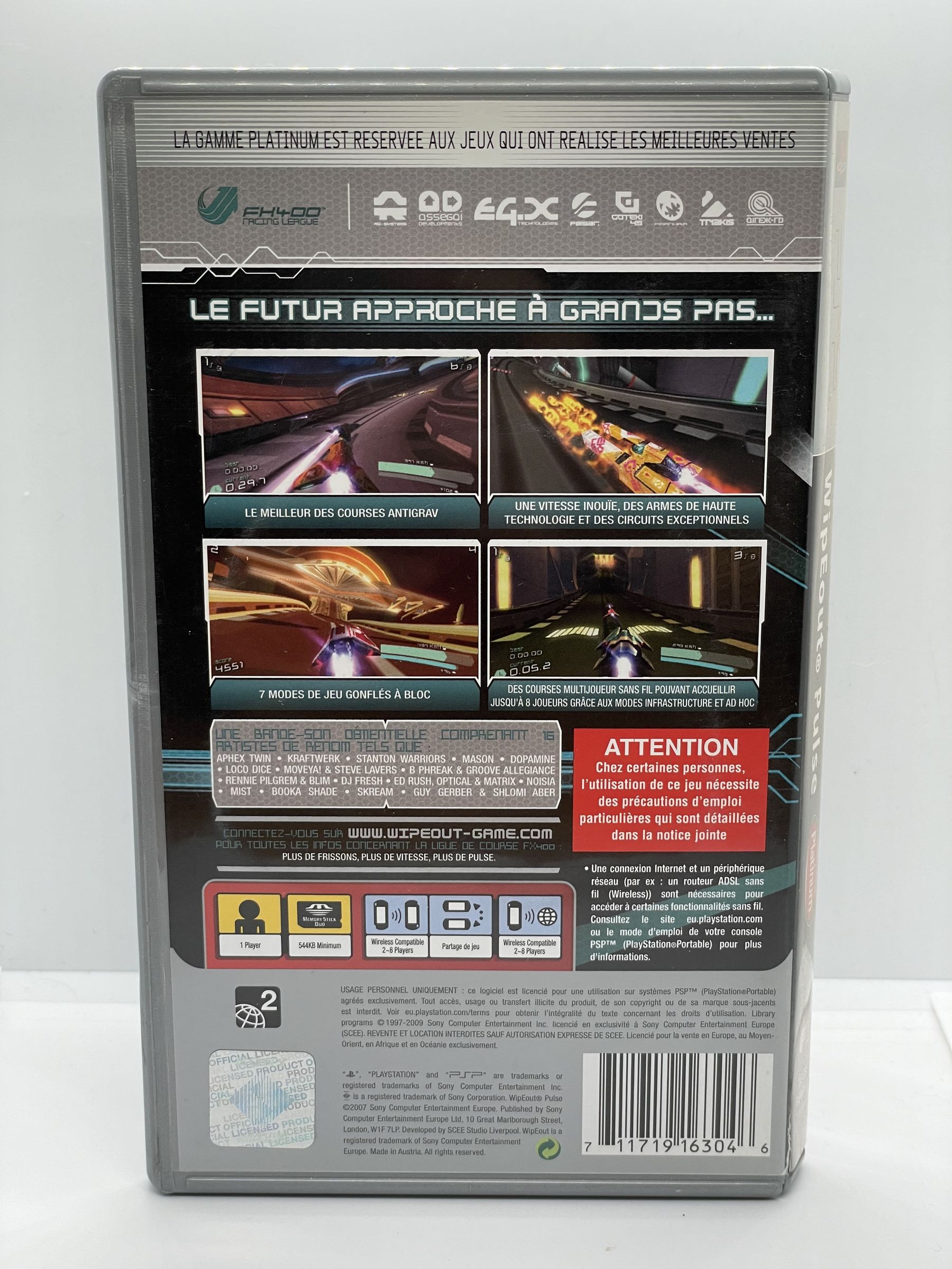 WipEout Pulse PSP