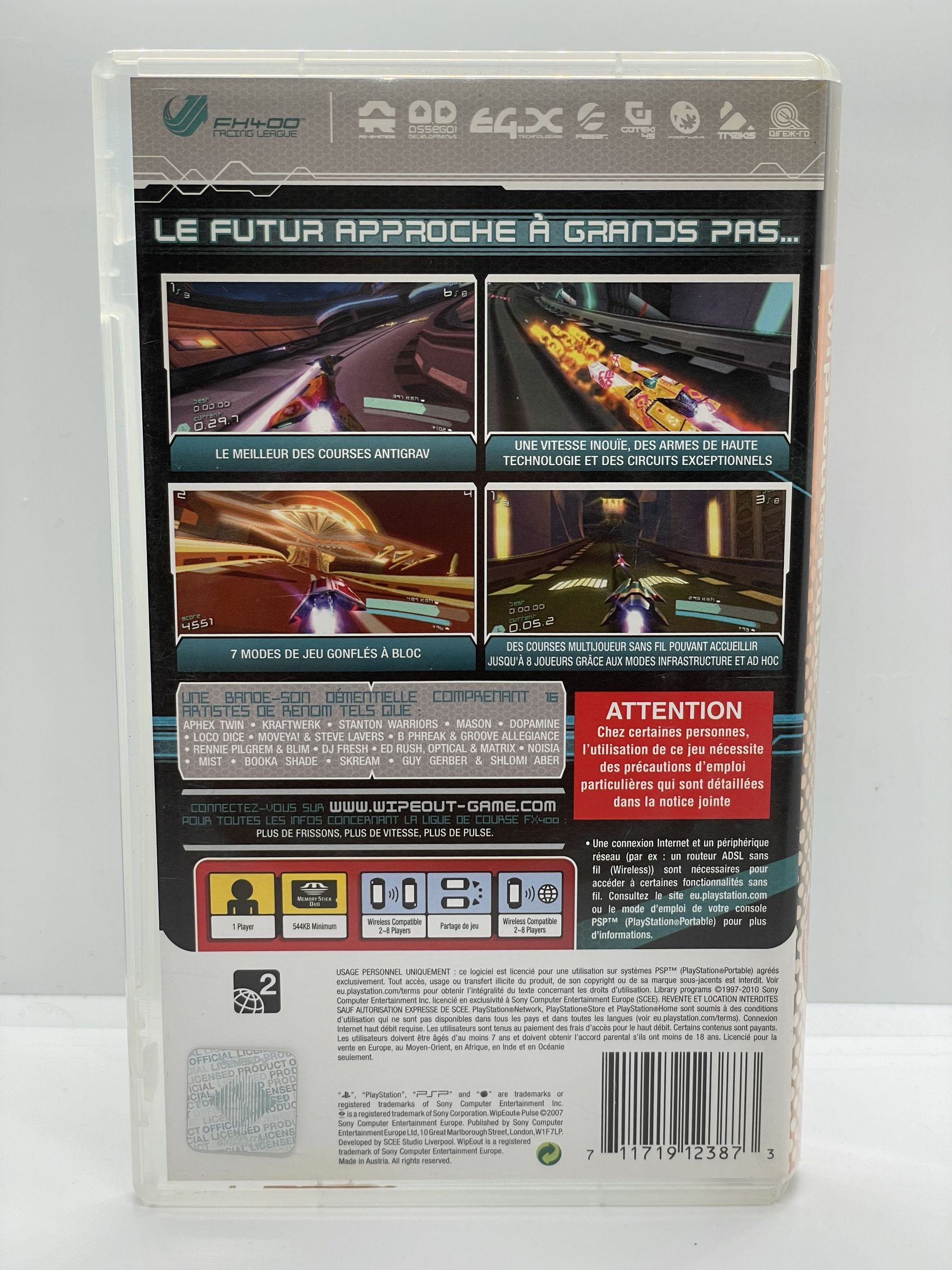 WipEout Pulse PSP