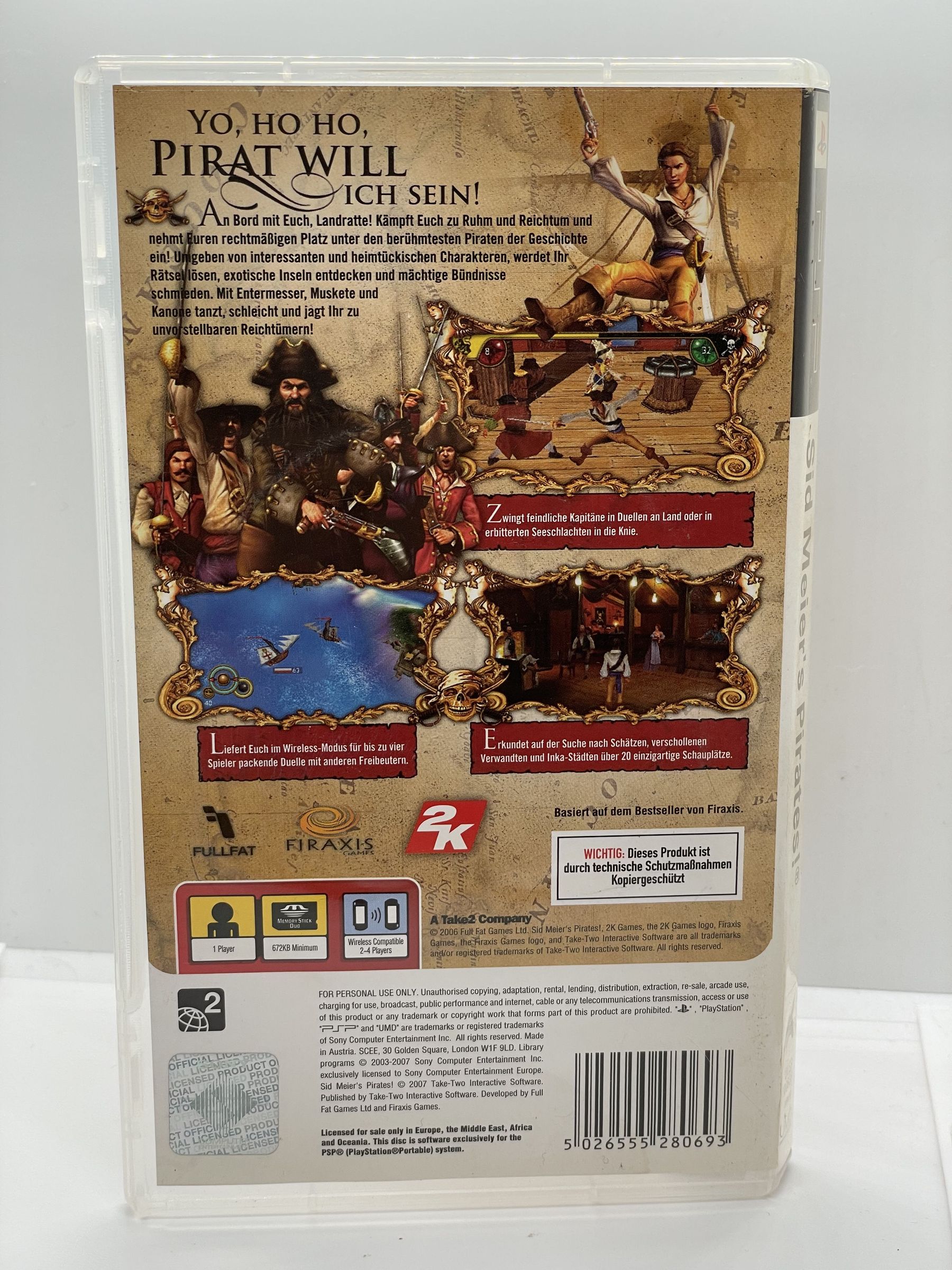 Sid Meier's Pirates! PSP