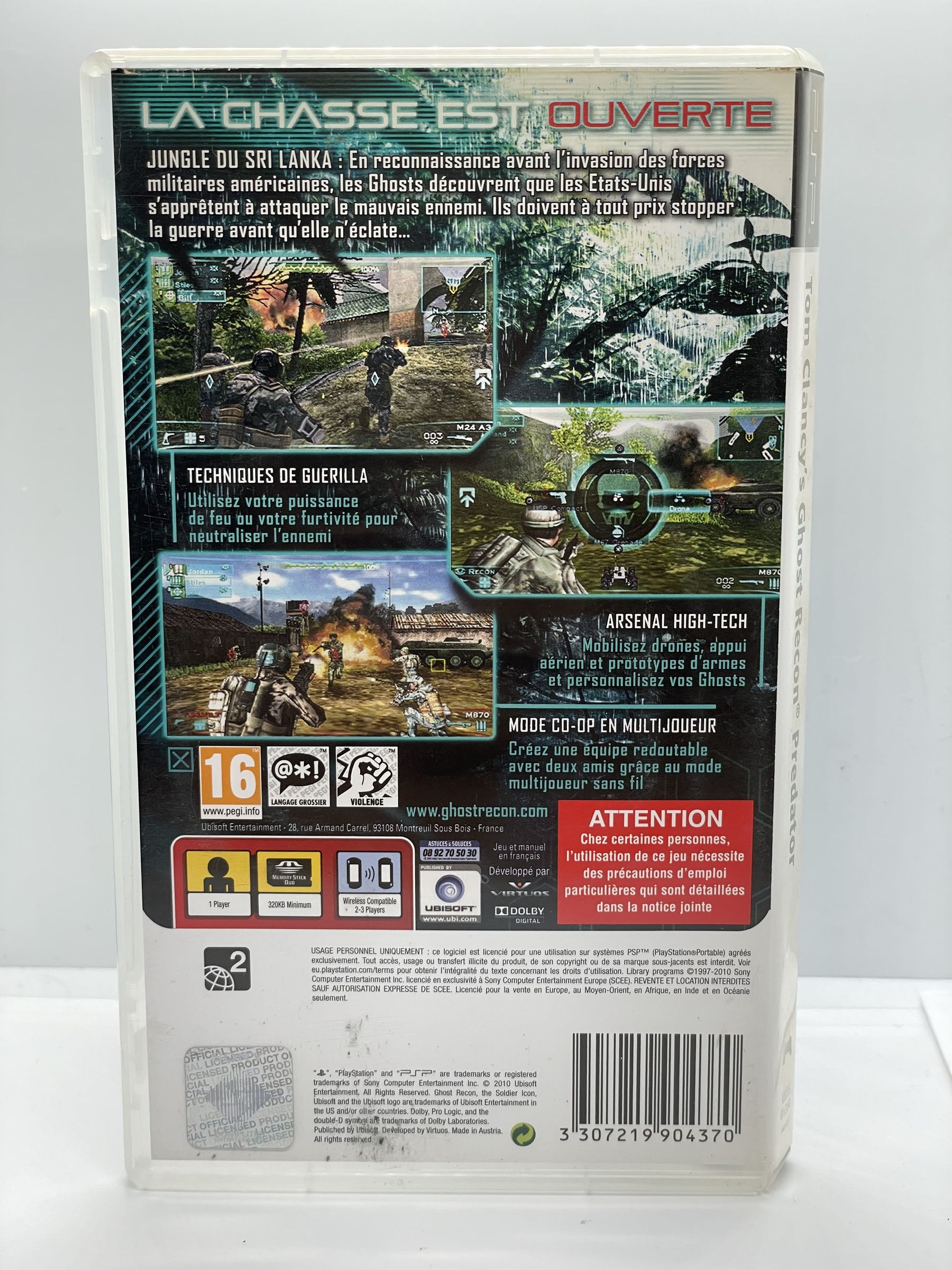Tom Clancy's Ghost Recon Predator PSP
