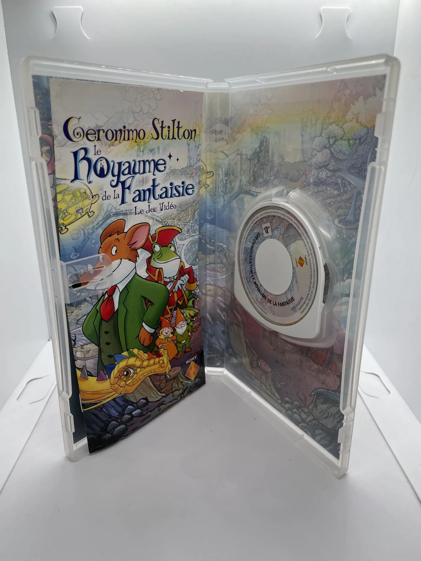 Jeu psp geronimo stilton retour au royaume de la fantaisie PlayStation network - Jeux vidéo