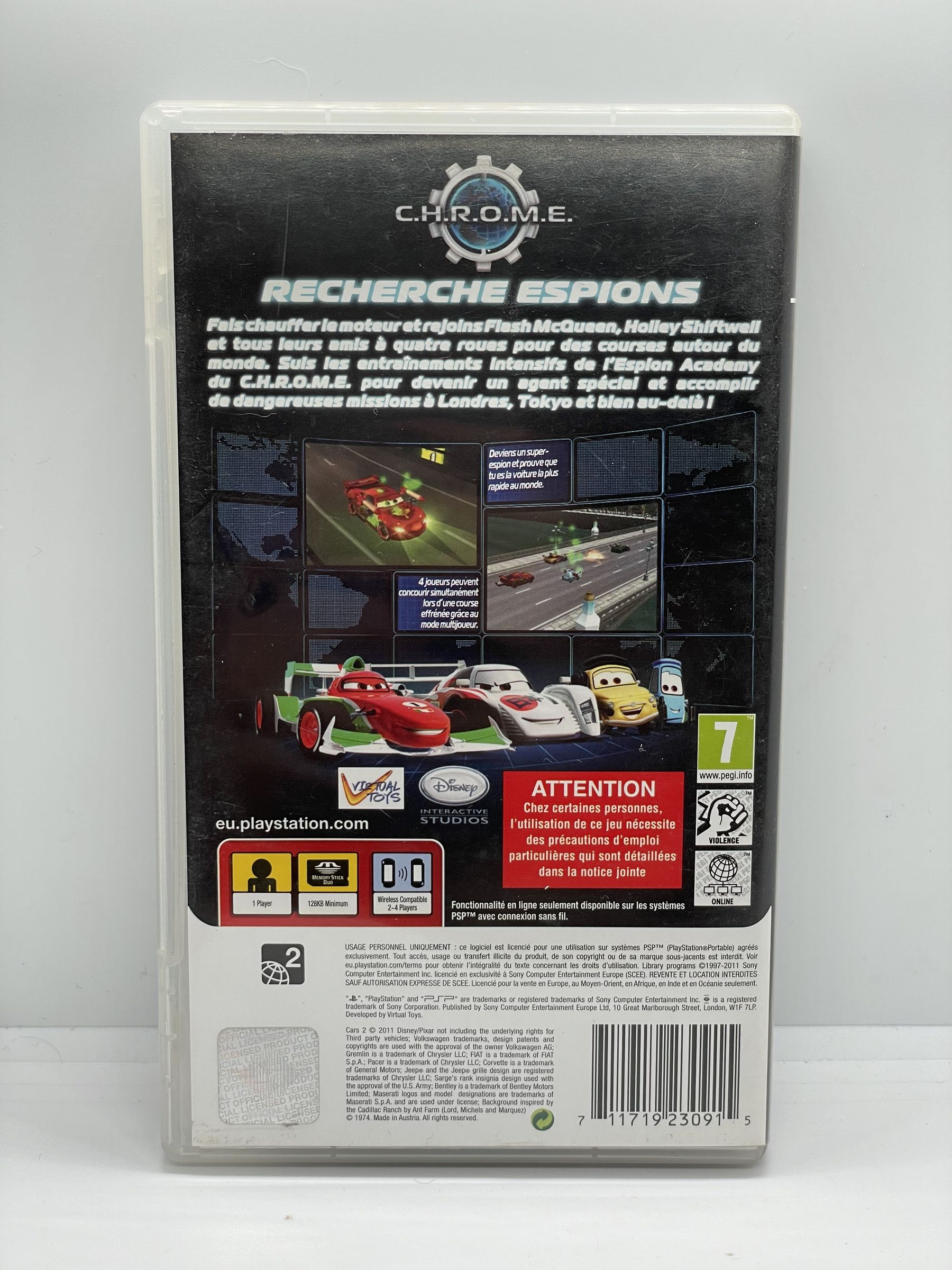 Cars 2 PSP