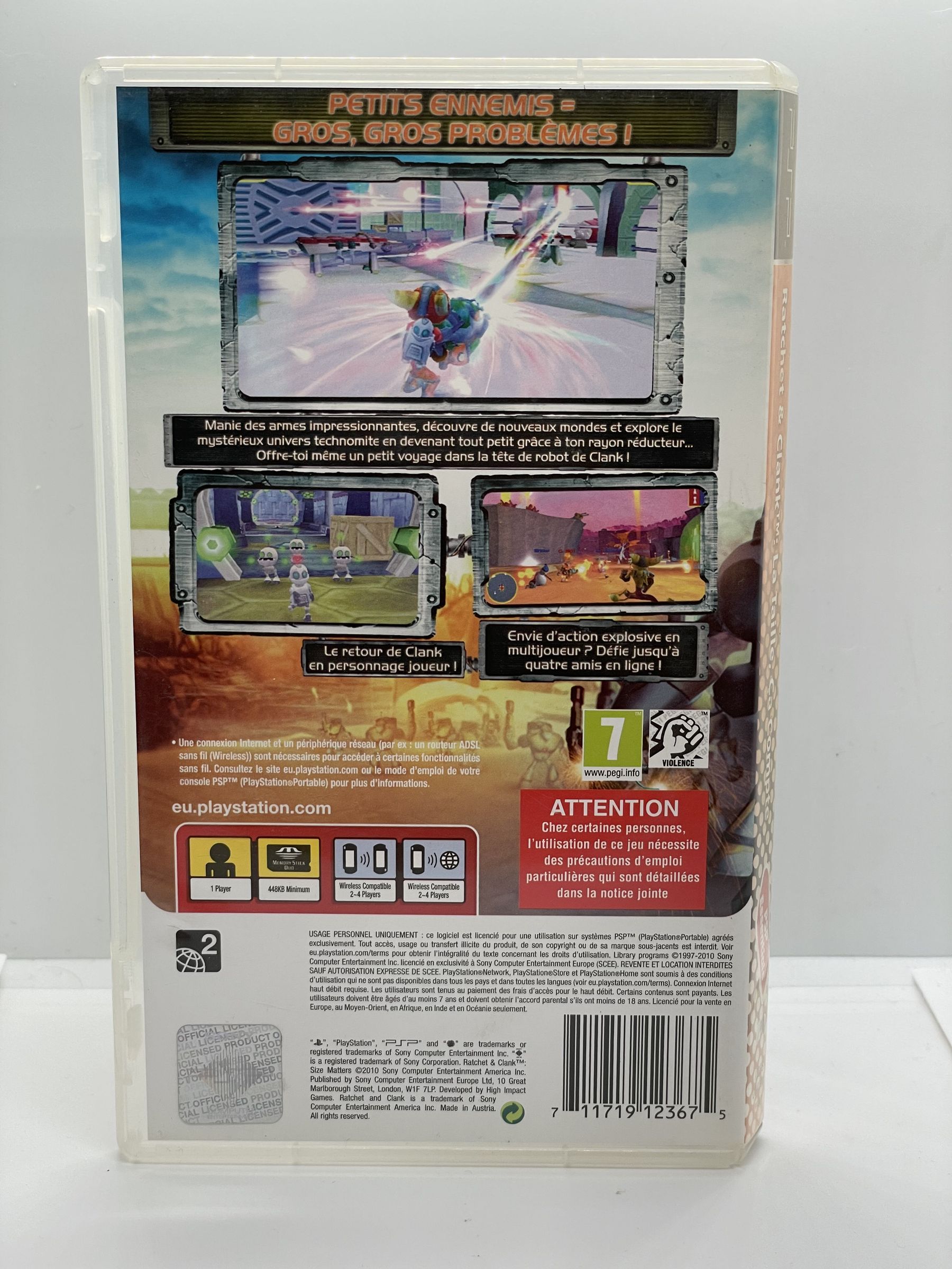 Ratchet & Clank: Size Matters PSP