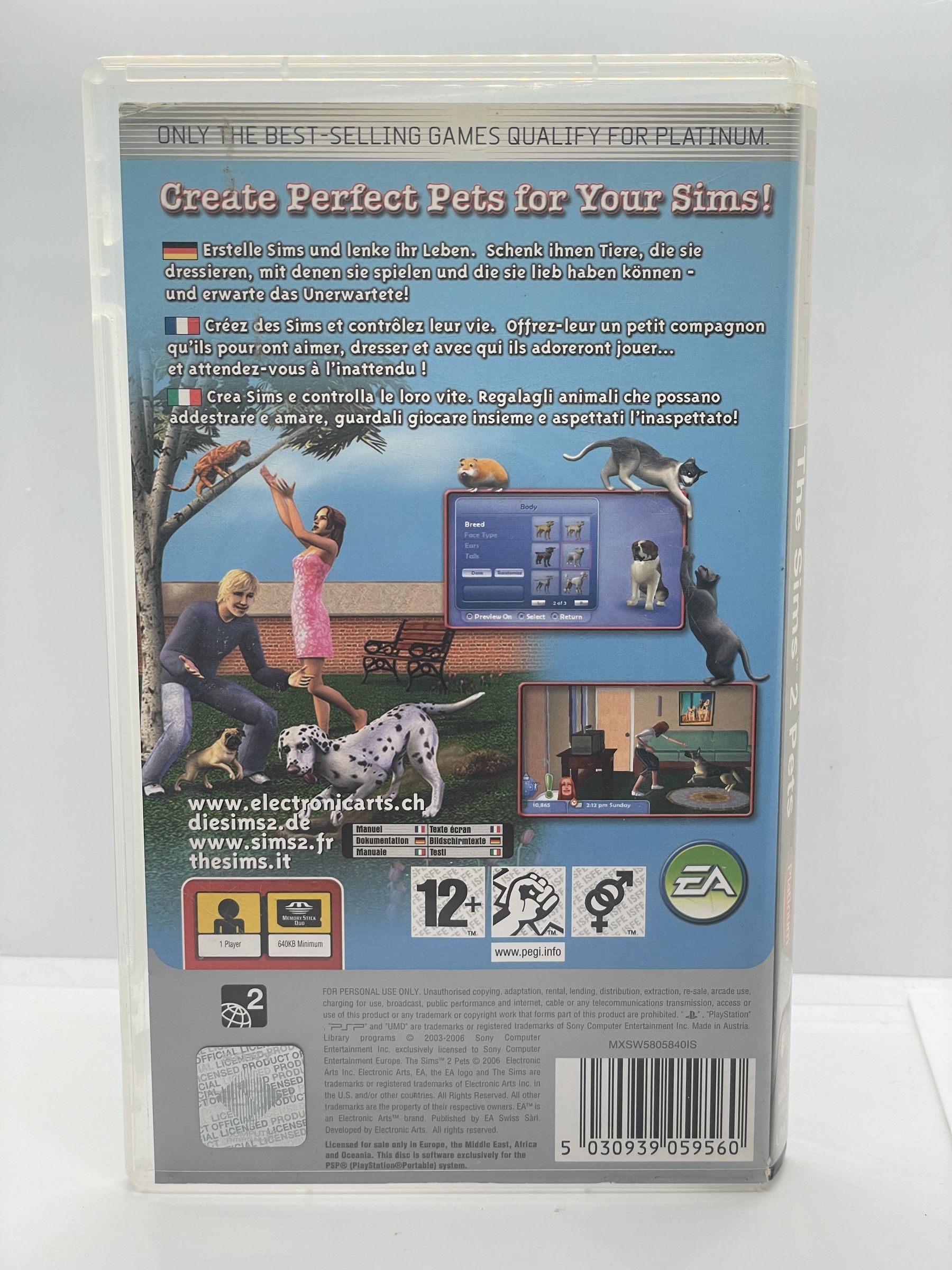 The Sims 2 Pets PSP