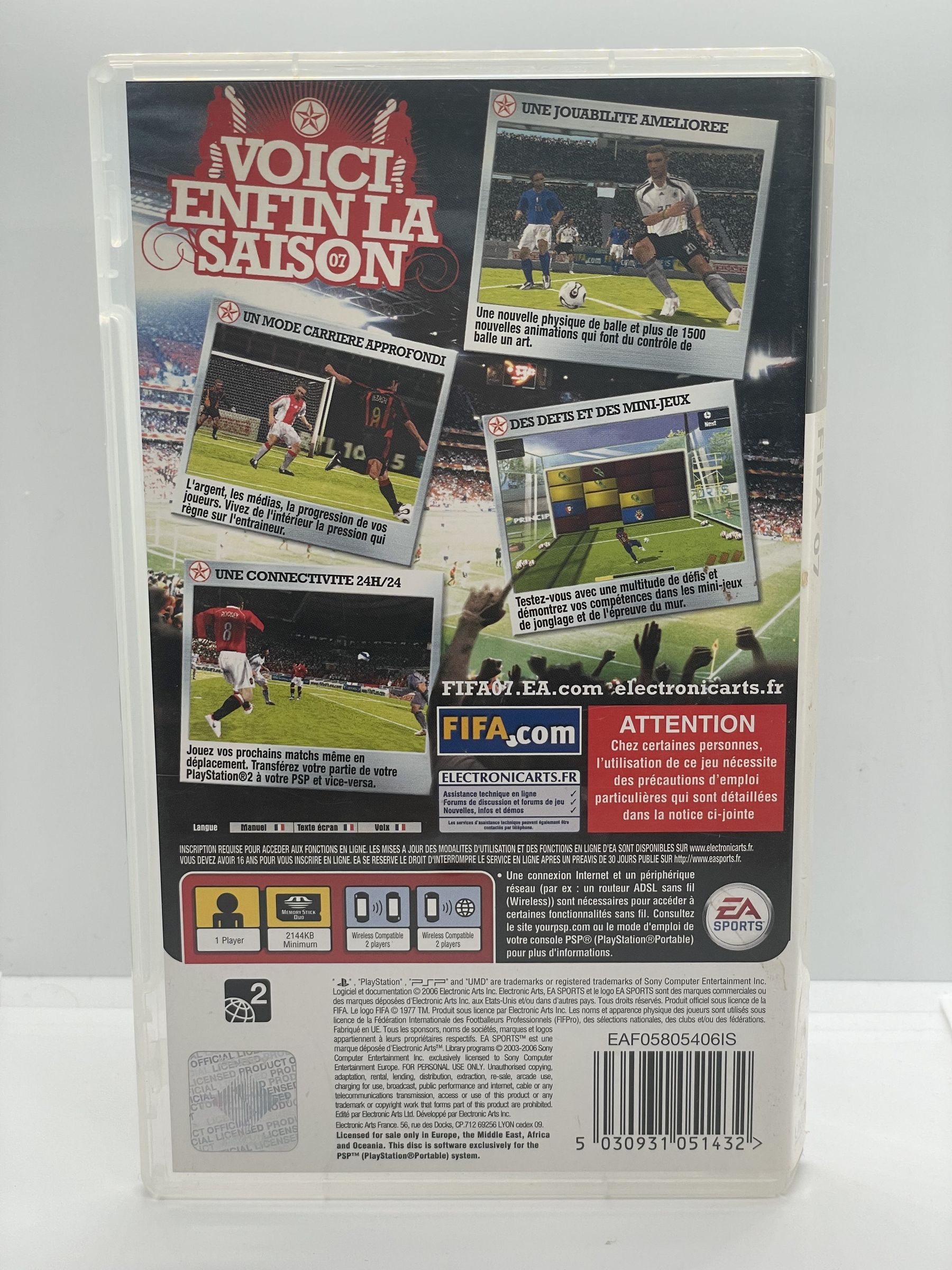 FIFA 07 PSP (FR)