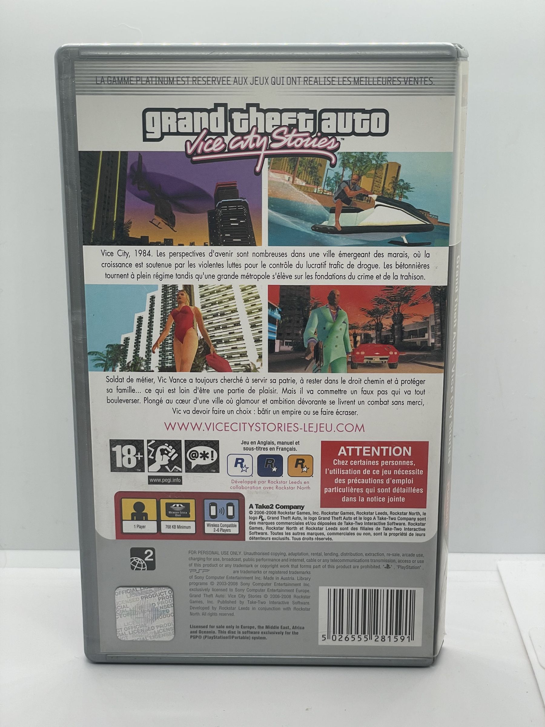 Grand Theft Auto Vice City Stories PSP