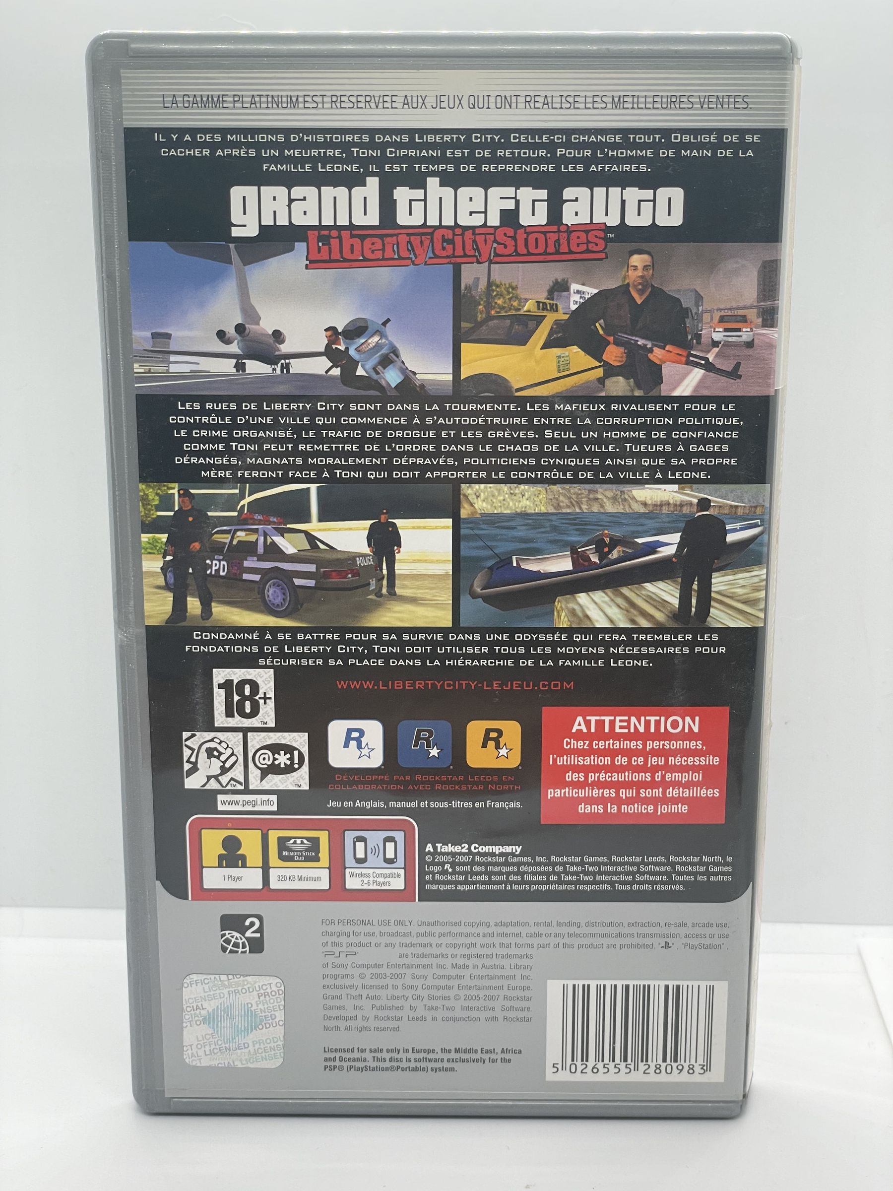 Grand Theft Auto Liberty City Stories PSP