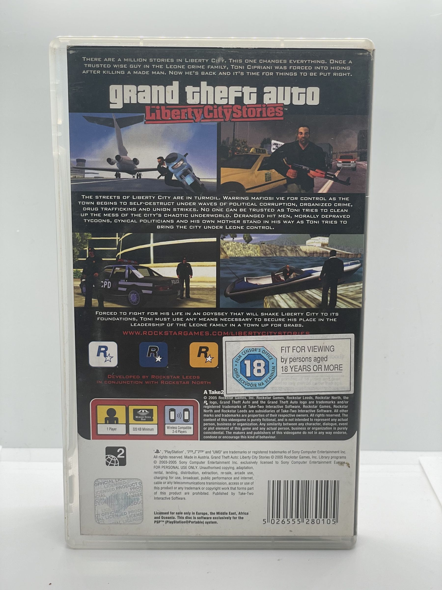 Grand Theft Auto Liberty City Stories PSP