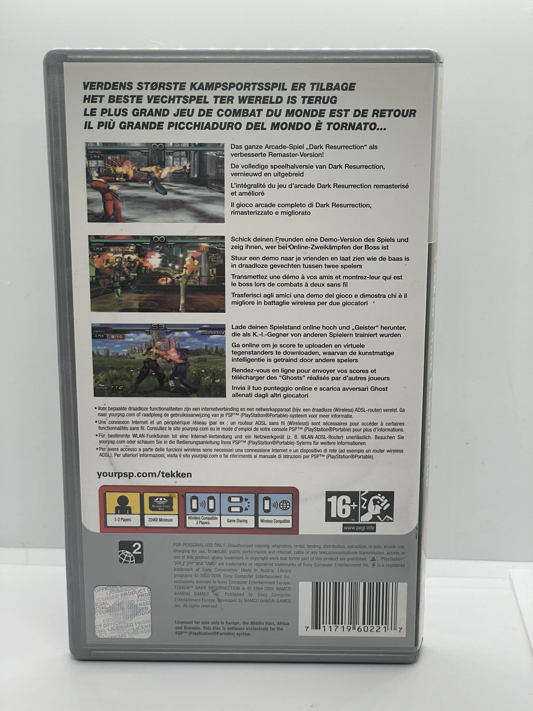 Tekken Dark Resurrection PSP