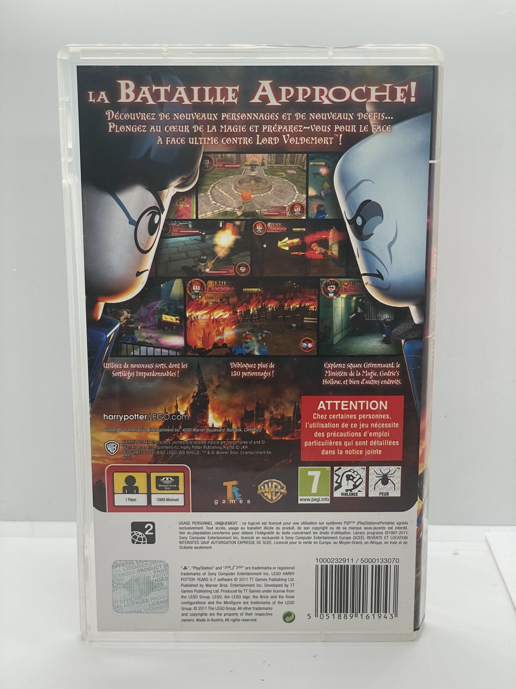 Lego Harry Potter Years 5-7 PSP