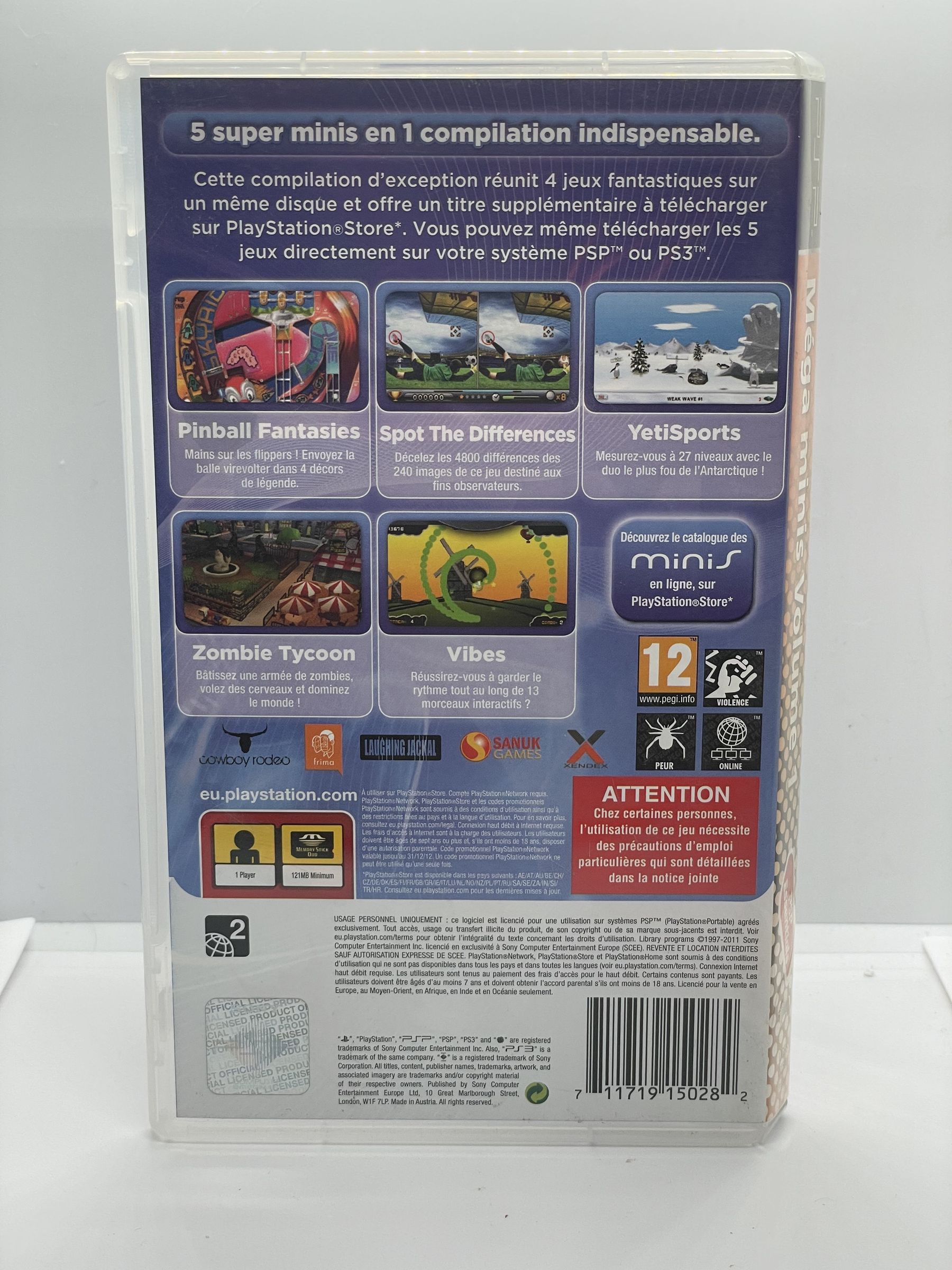 Mega minis Volume 1 PSP