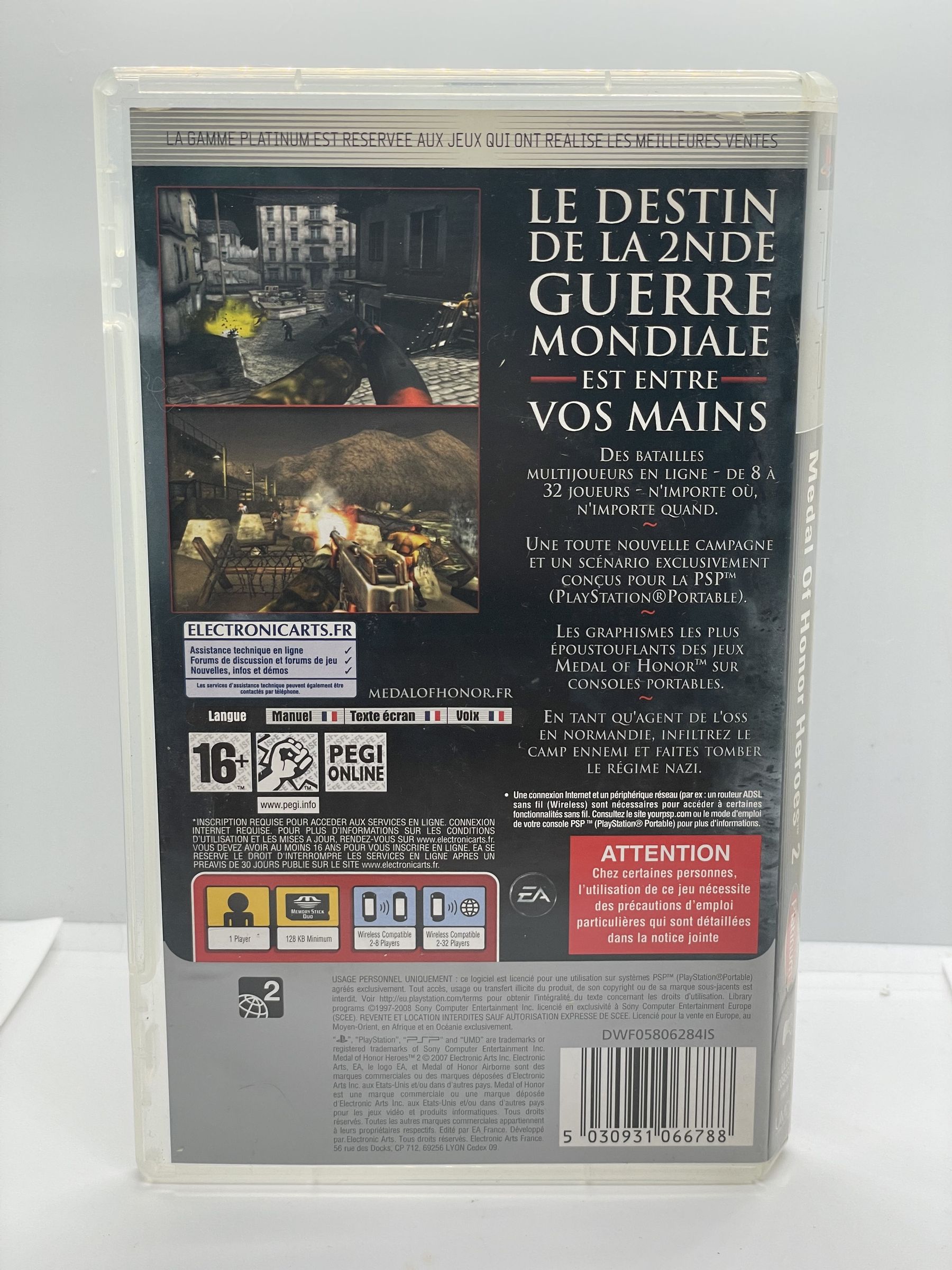 Medal of Honor Heroes 2 PSP (FR)