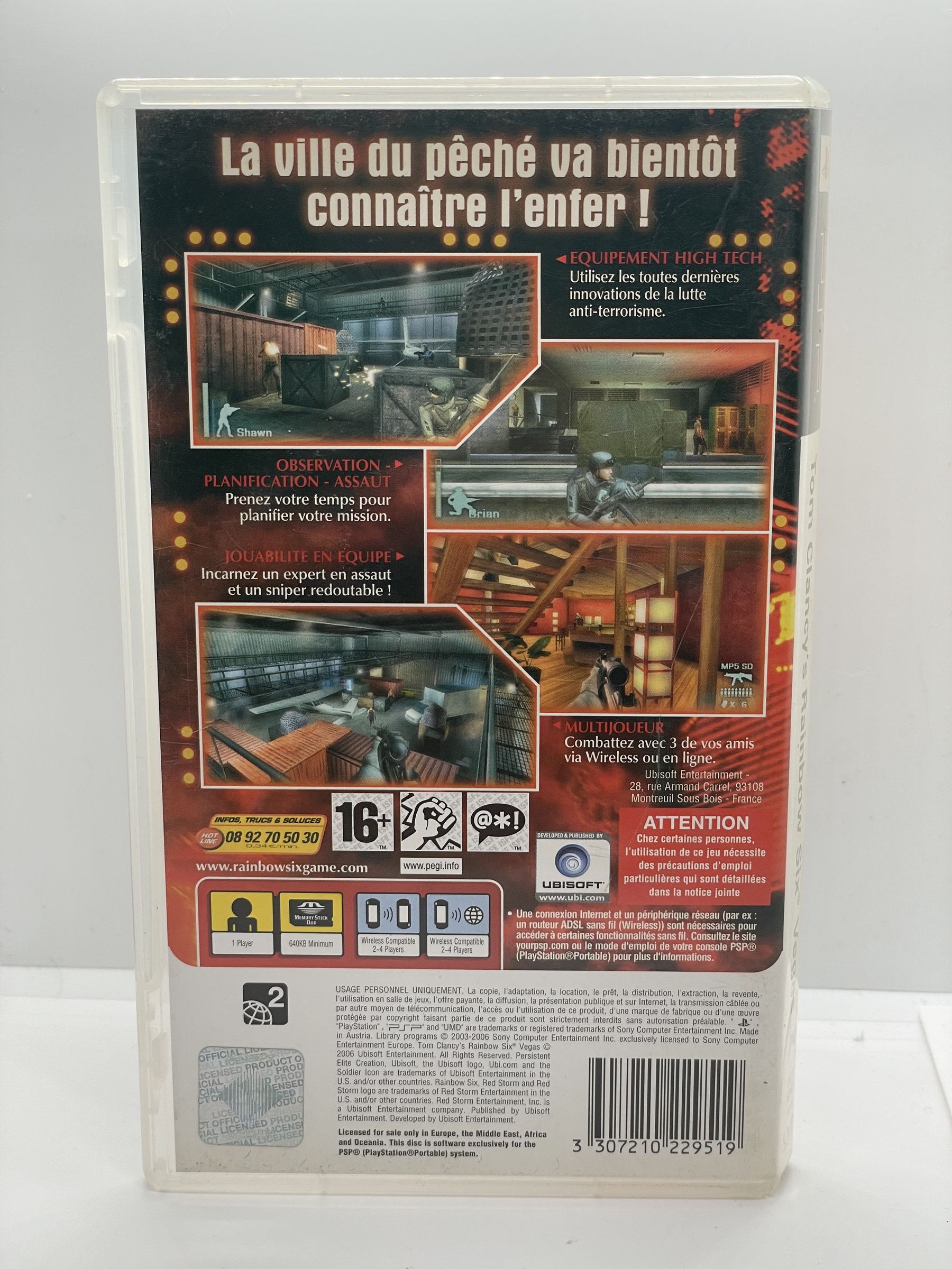 Tom Clancy's Rainbow Six Vegas PSP