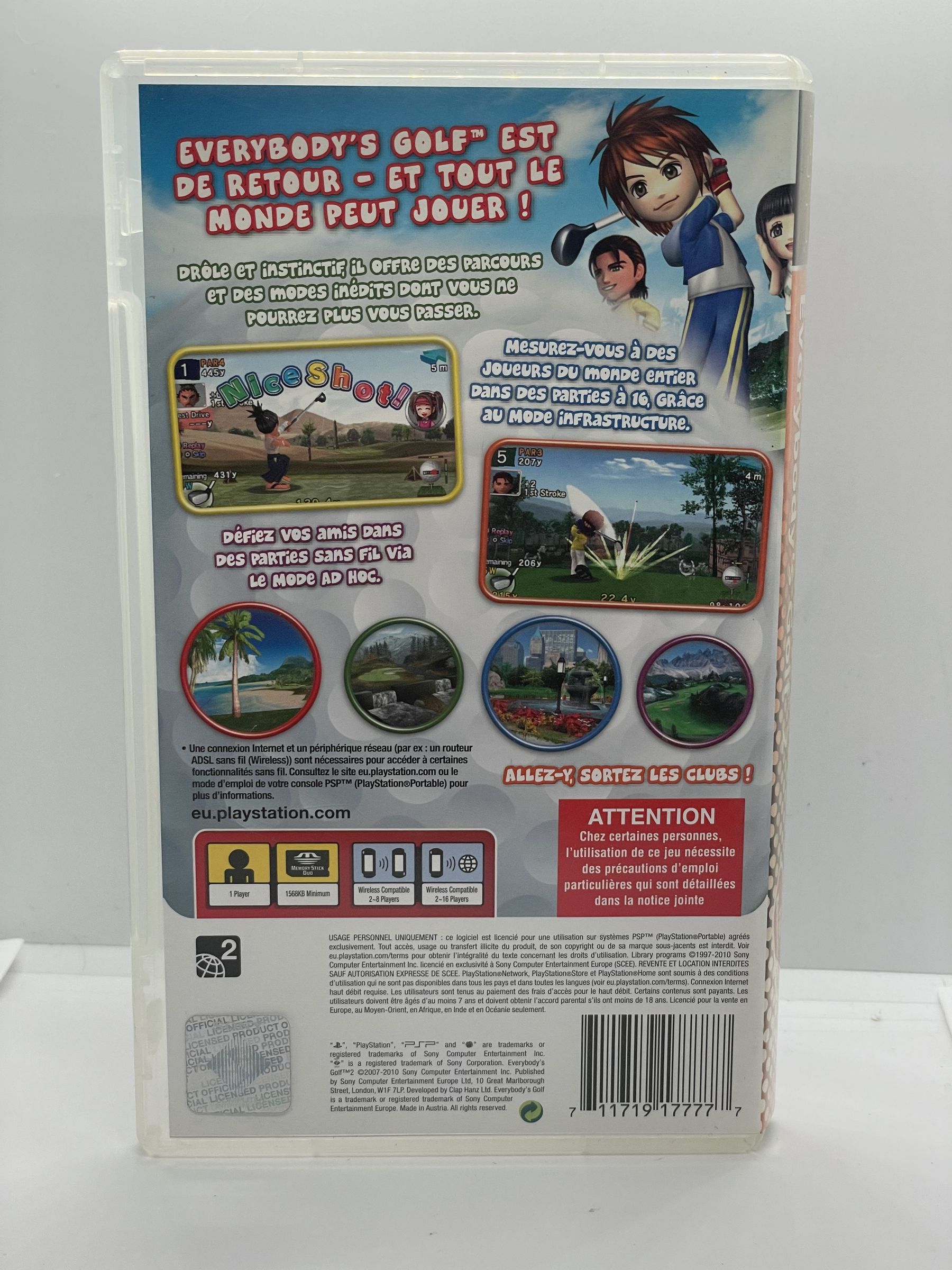 Everybody's Golf 2 PSP