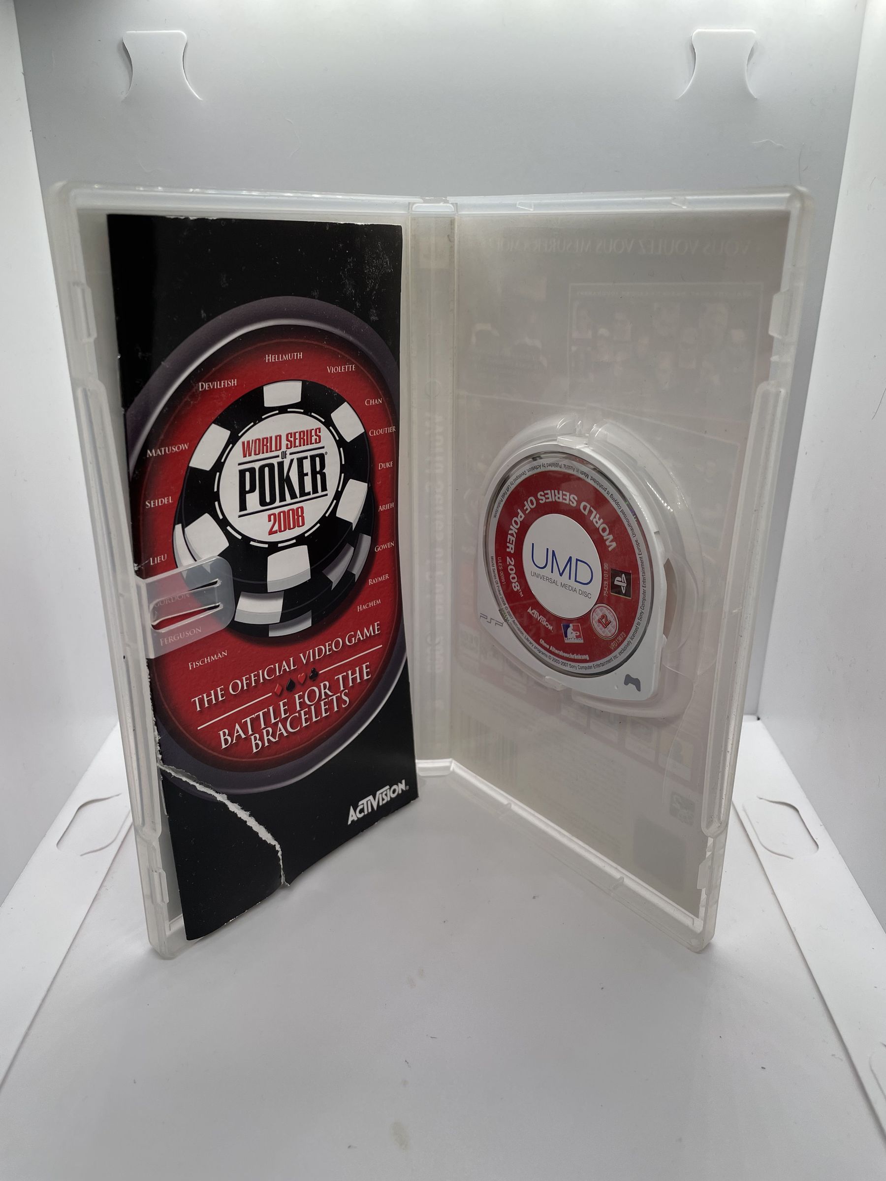 World Series of Poker 2008 PSP