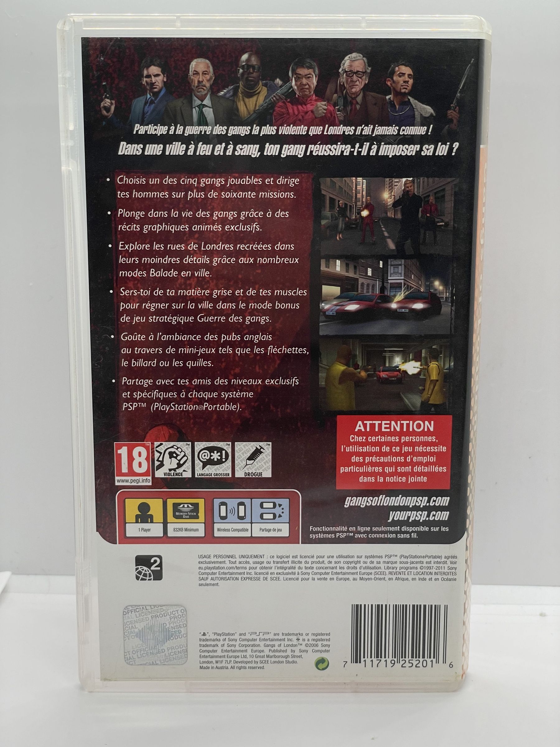 Gangs of London PSP