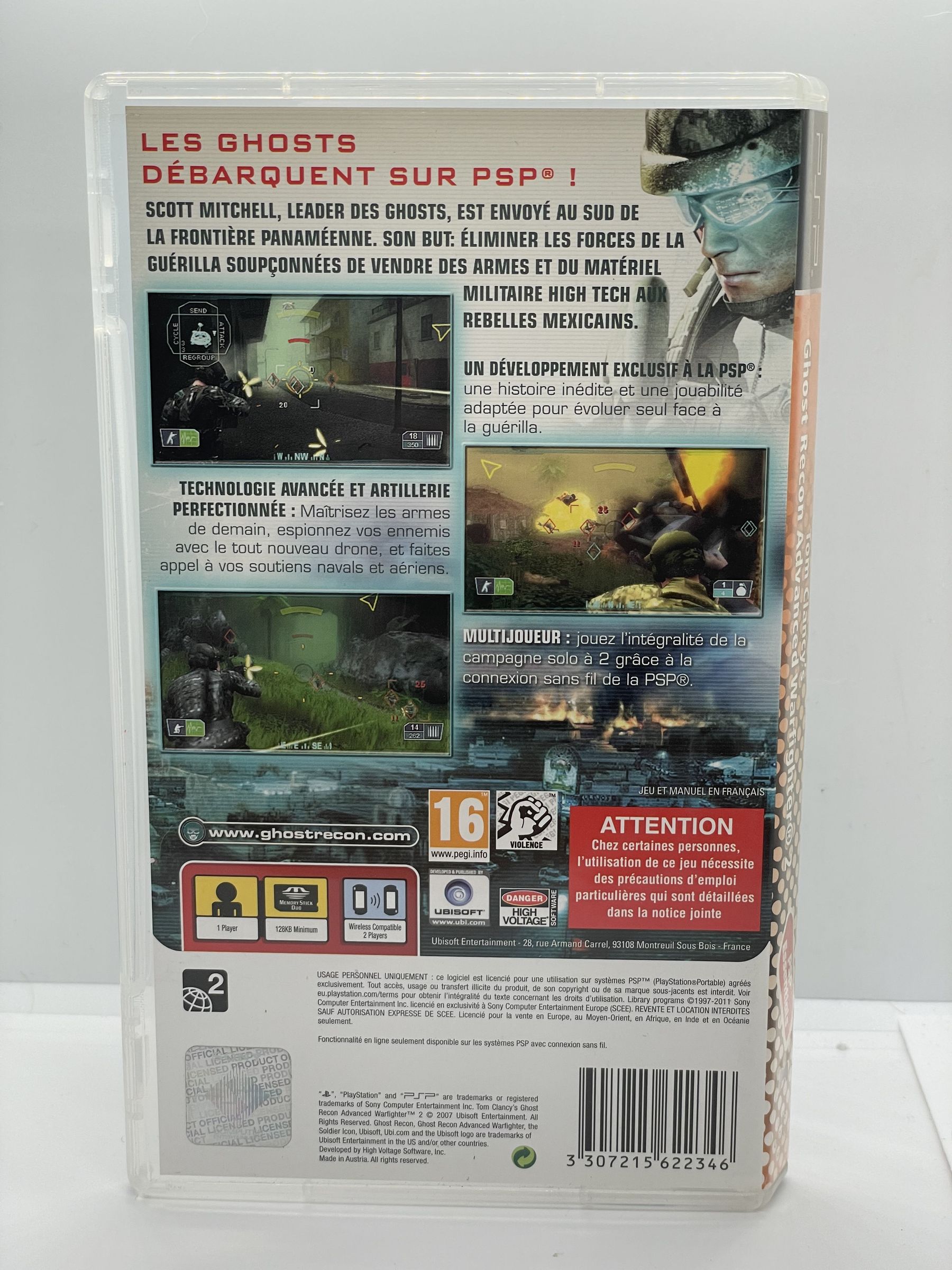 Tom Clancy's Ghost Recon Advanced Warfighter 2 PSP