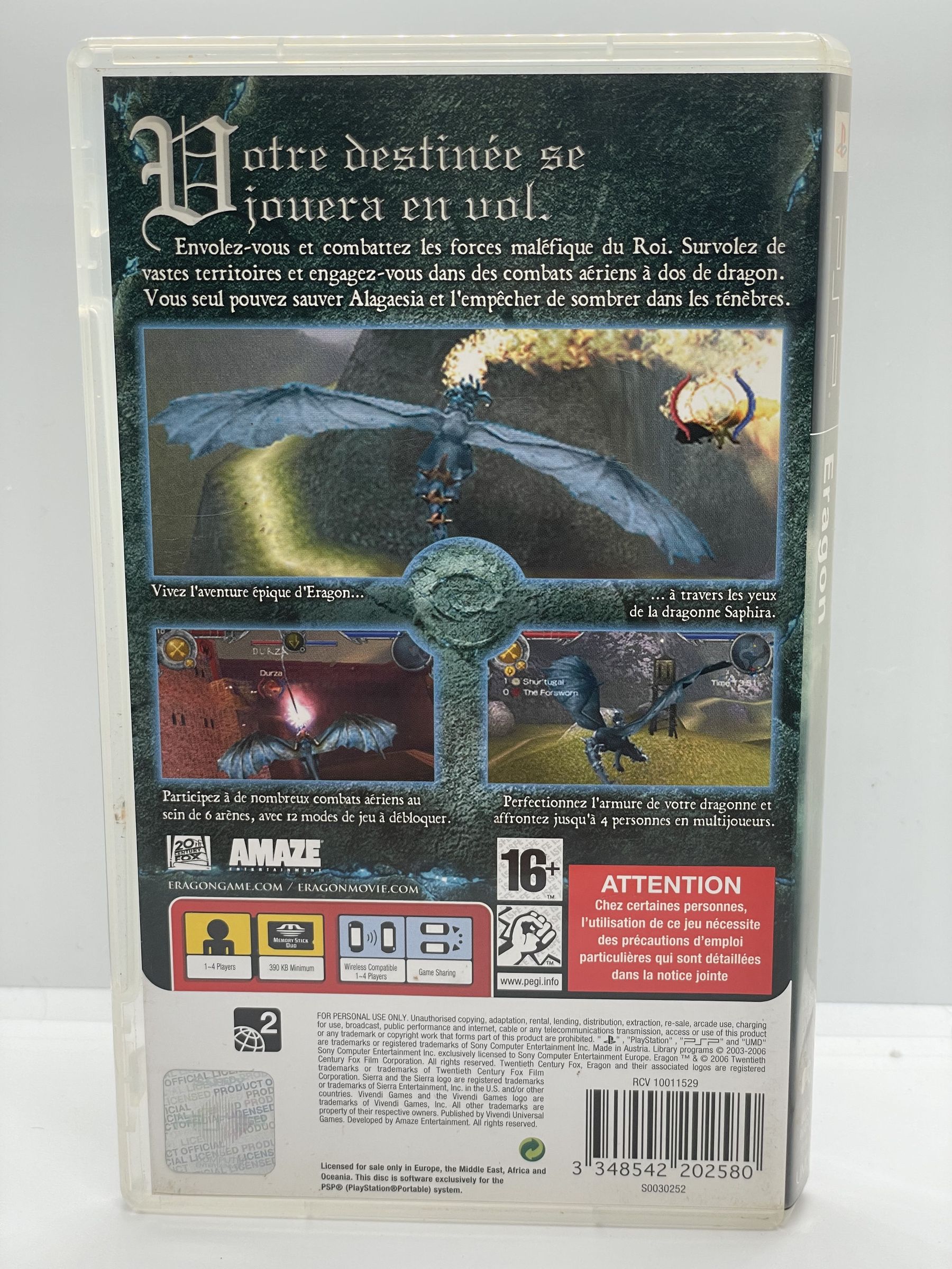 Eragon PSP