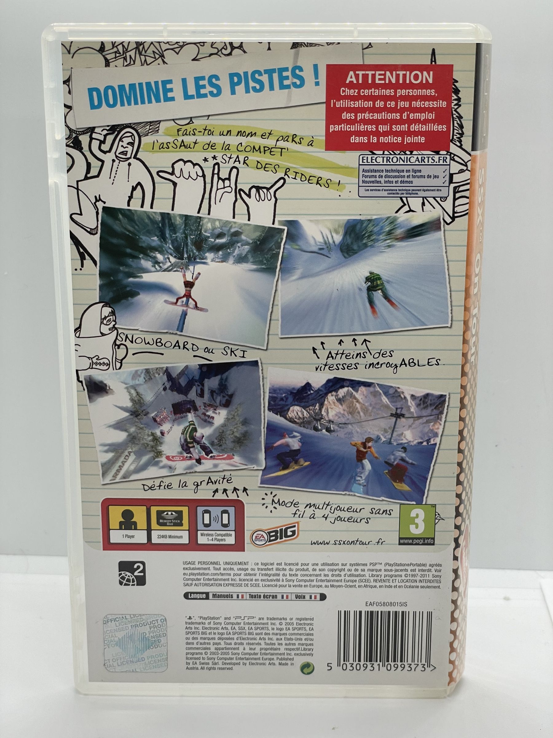 SSX On Tour PSP