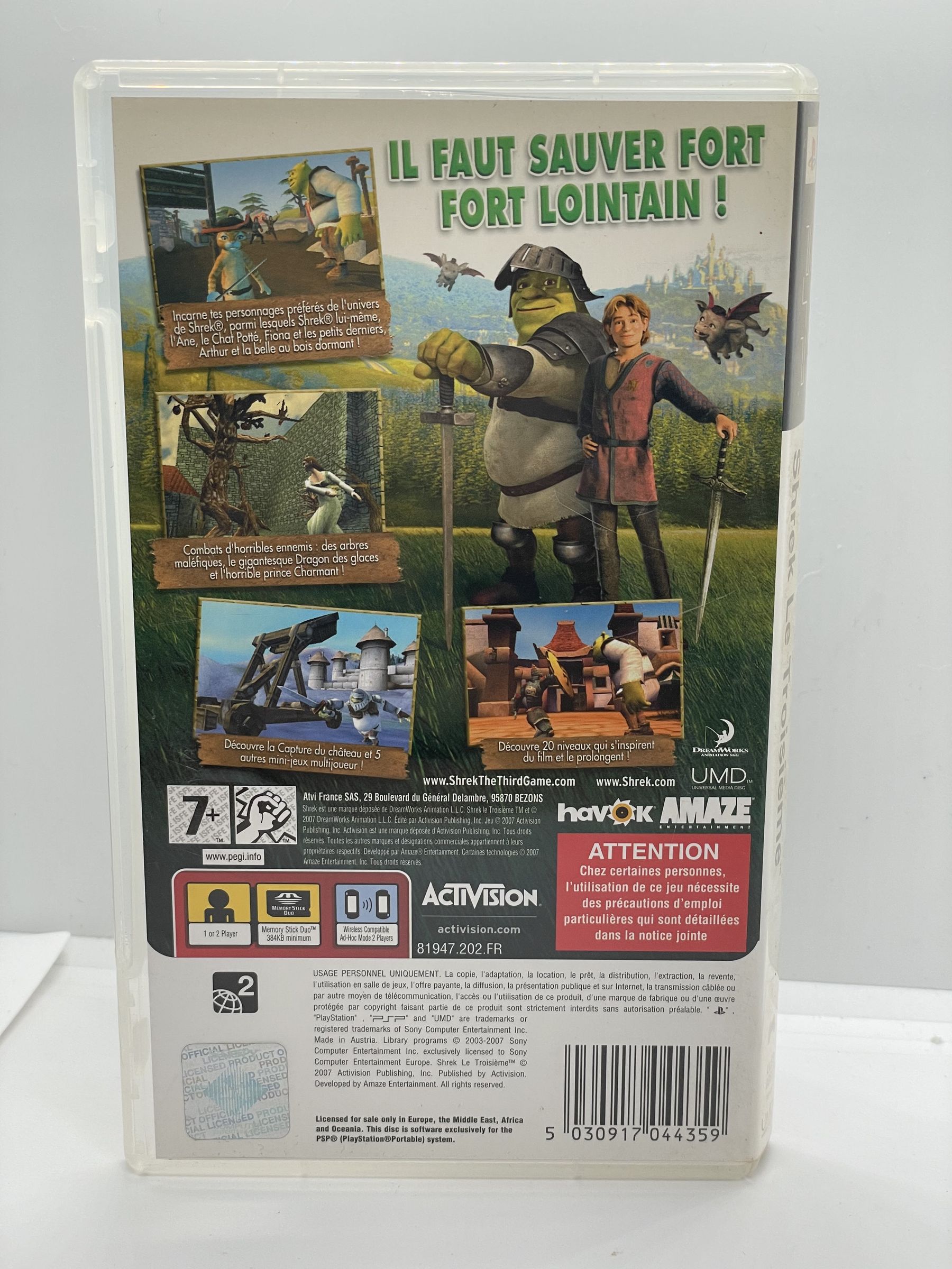 Shrek 3 PSP