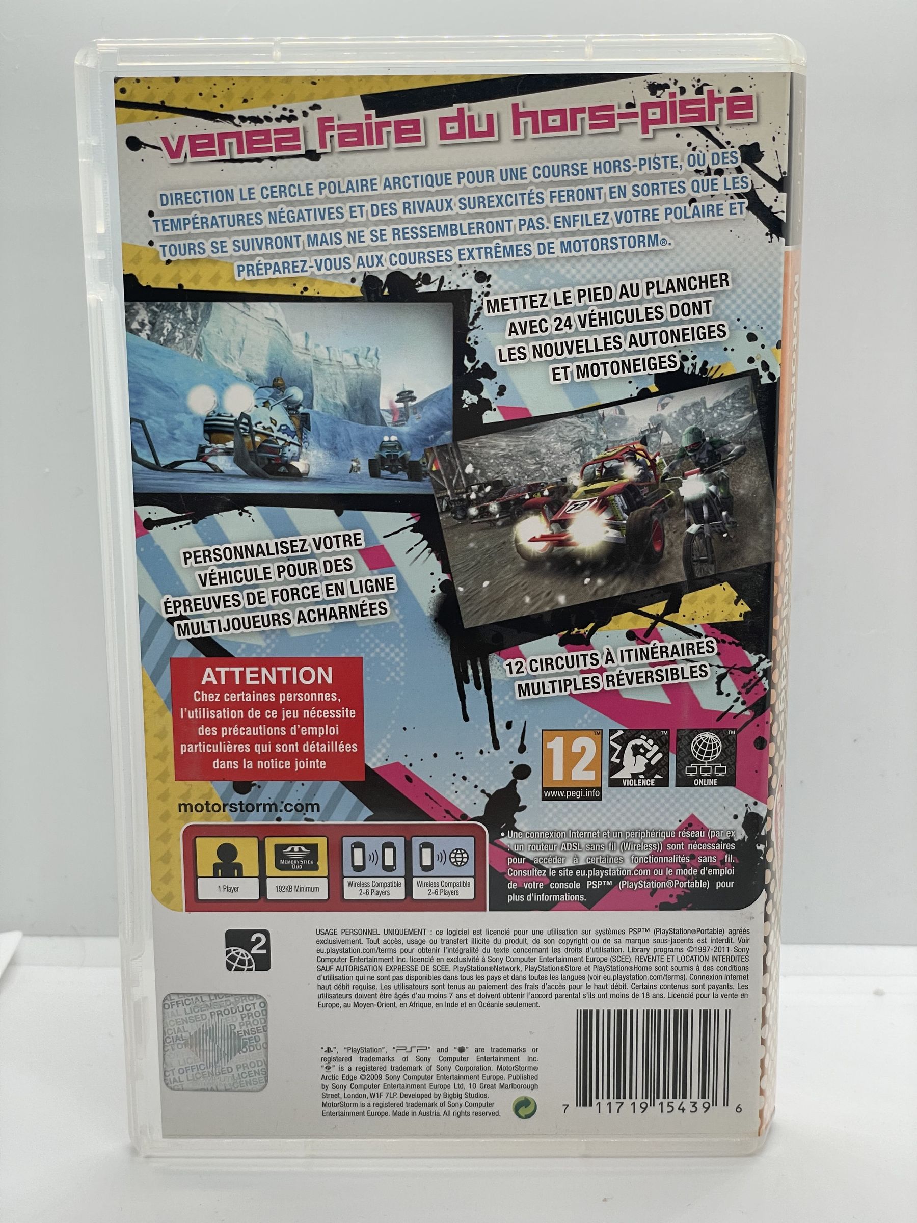 MotorStorm Arctic Edge PSP