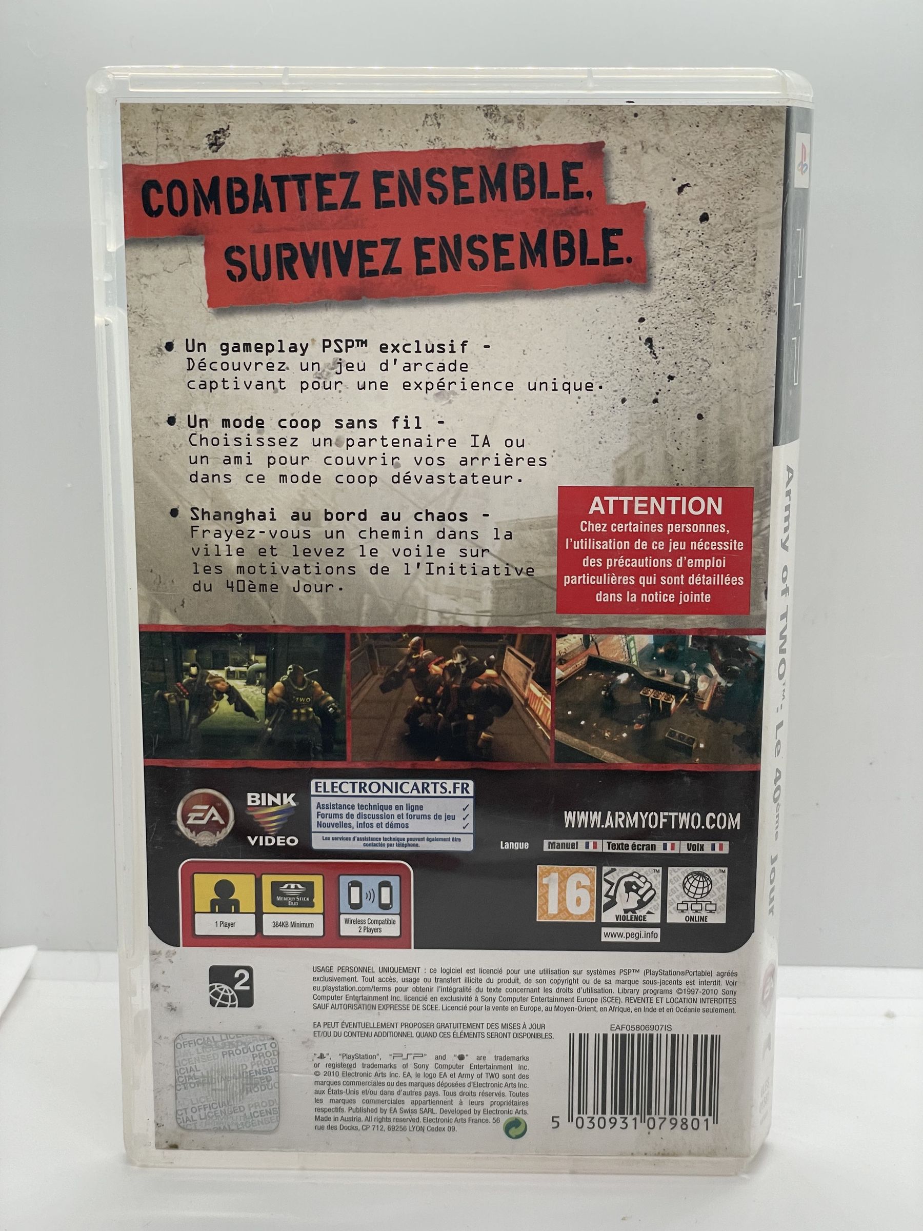 Army of Two 40 Day PSP