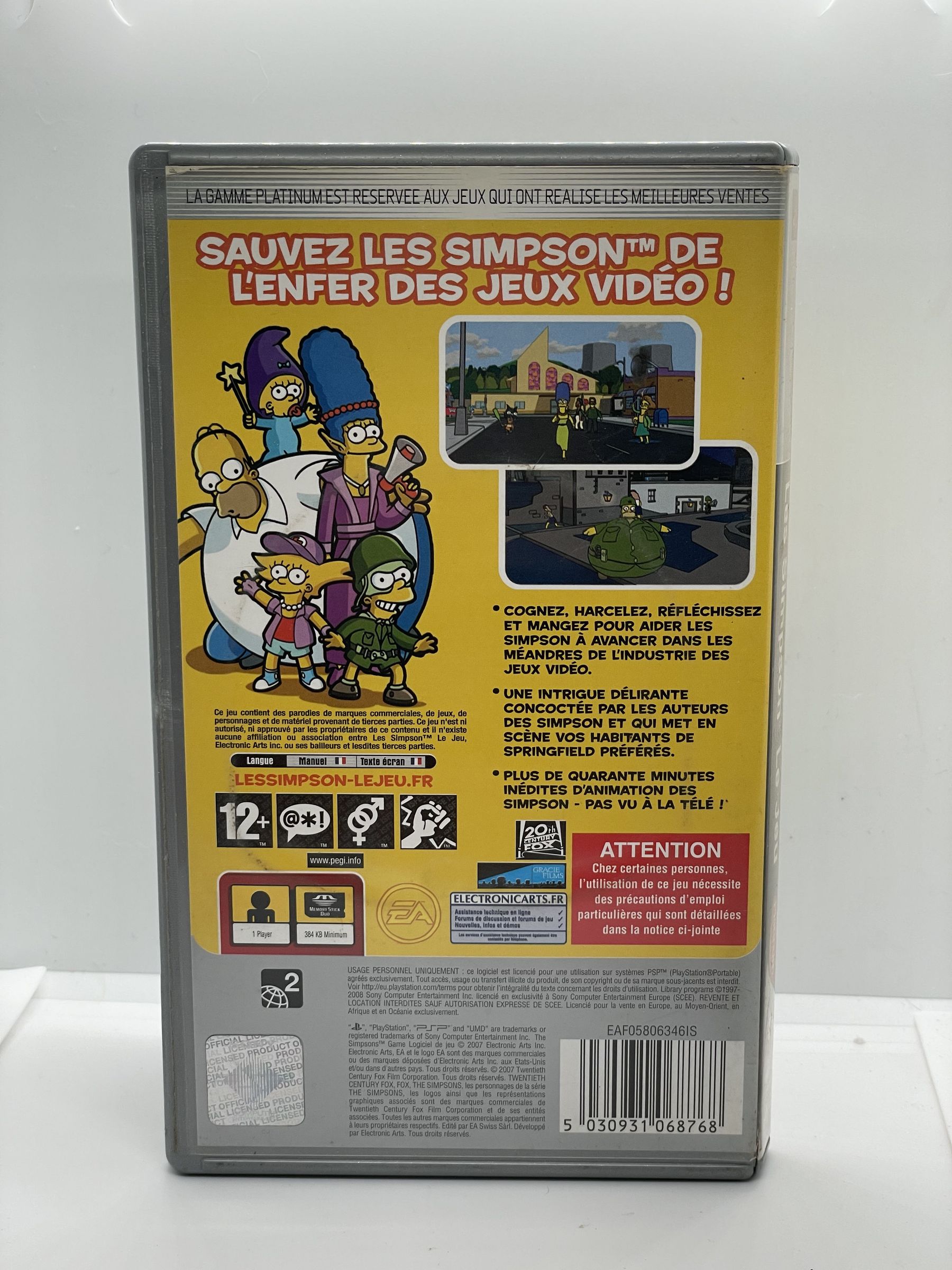 The Simpsons PSP (FR)