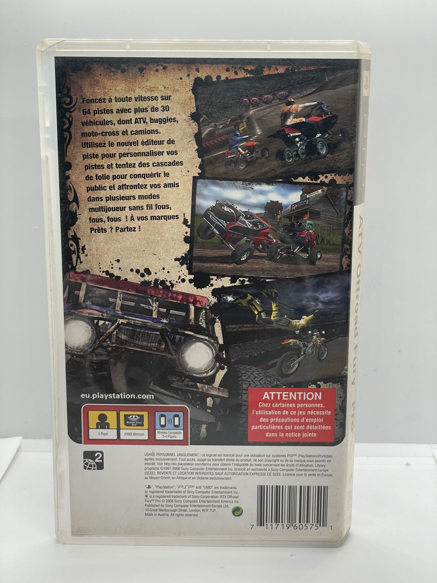 ATV Offroad Fury Pro PSP