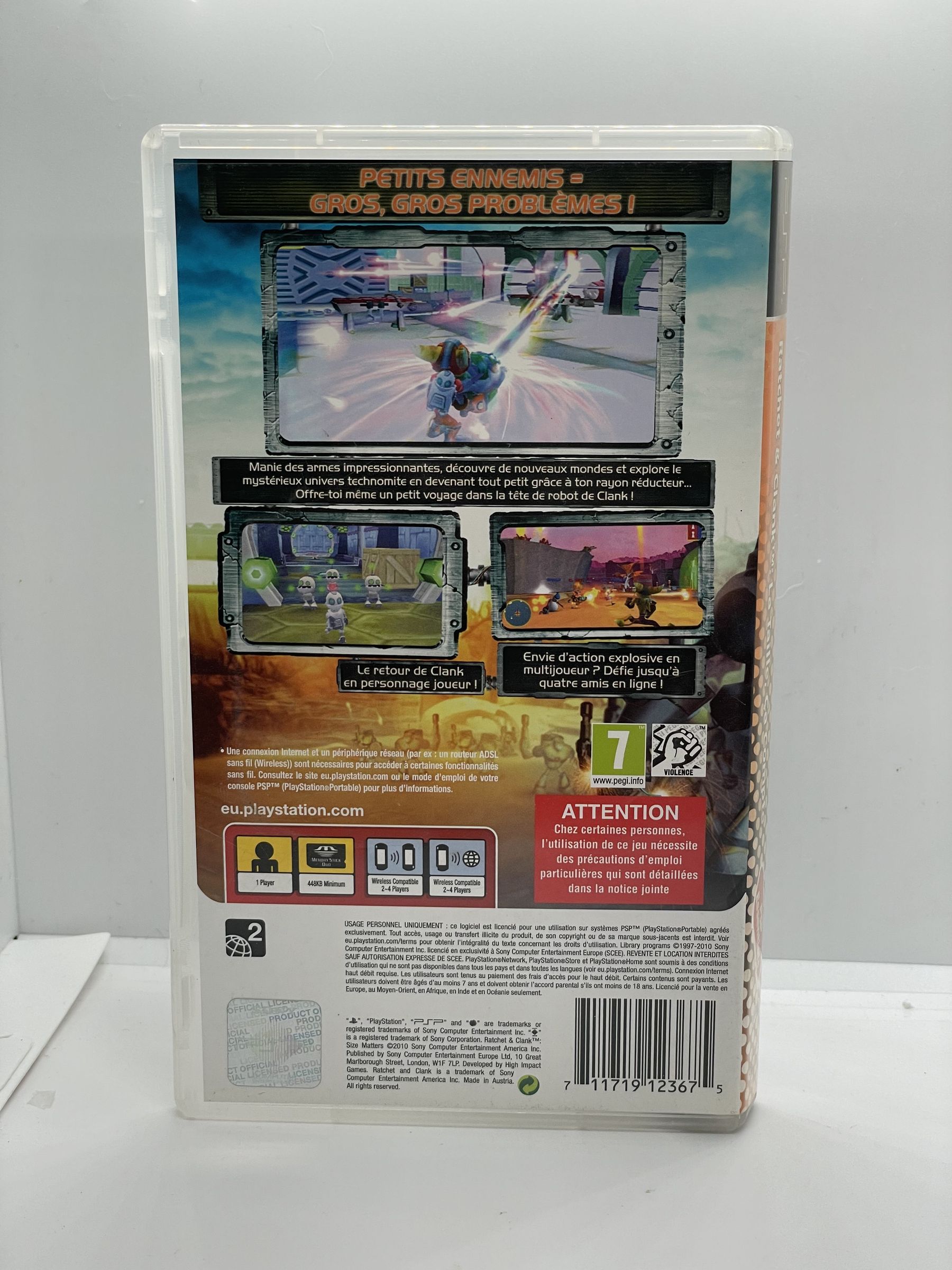 Ratchet & Clank: Size Matters PSP