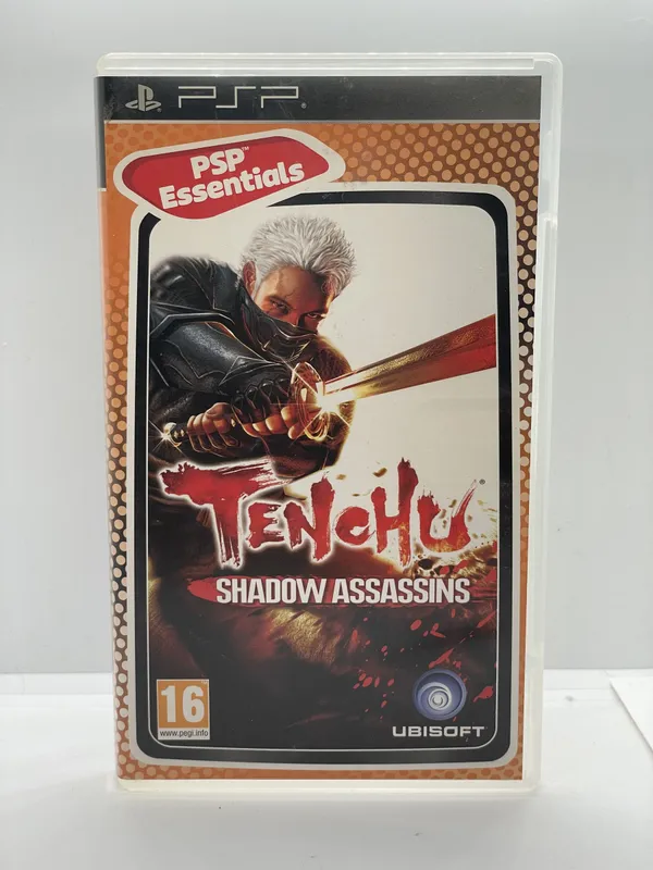Jeu Tenchu Shadow Assassins Complet PSP - Version Française, En Très Bon état Avec Boîte