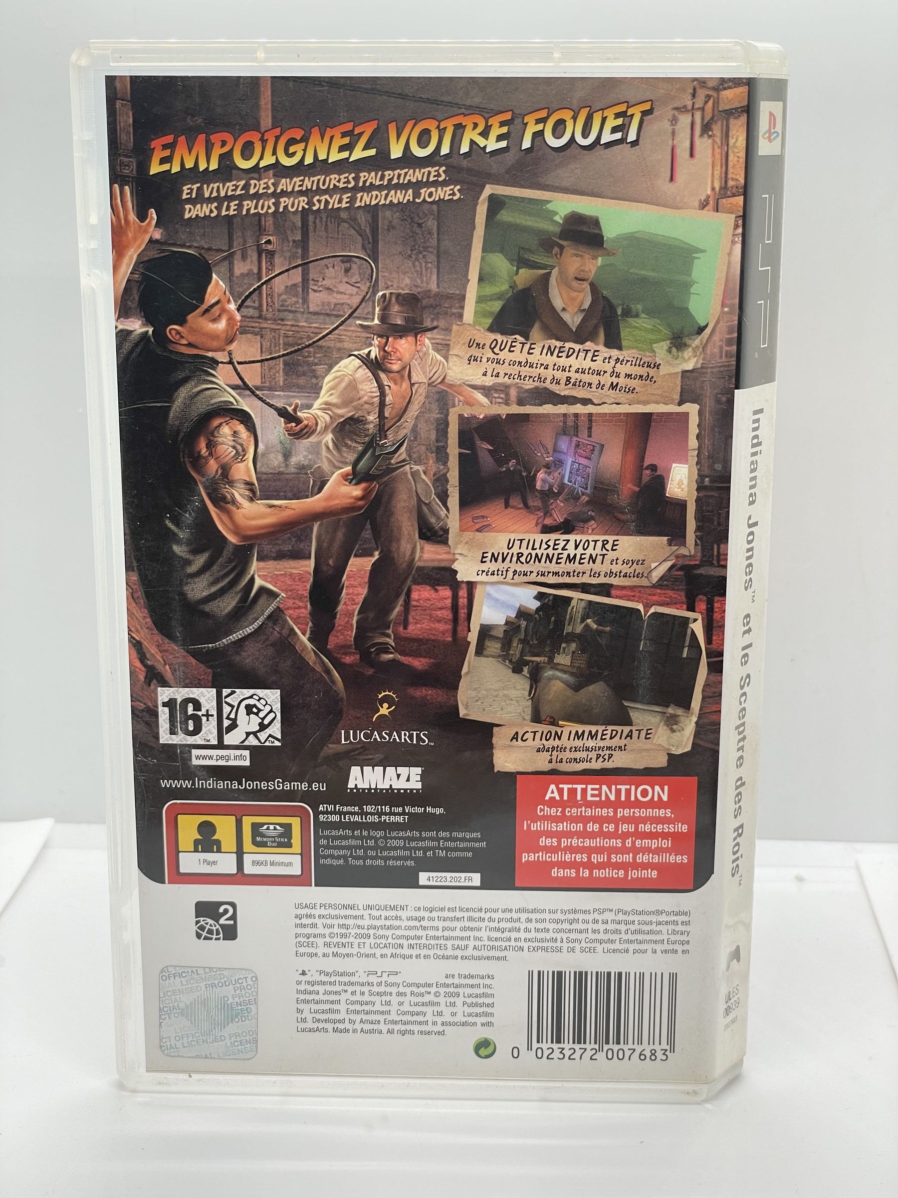Indiana Jones and the Staff of Kings PSP