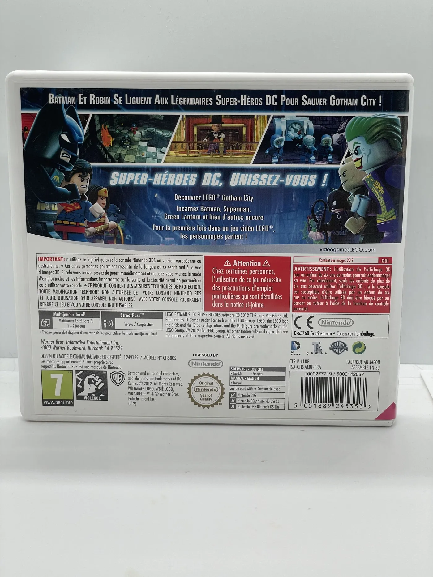 Lego batman 2 dc super heroes 3ds hotsell