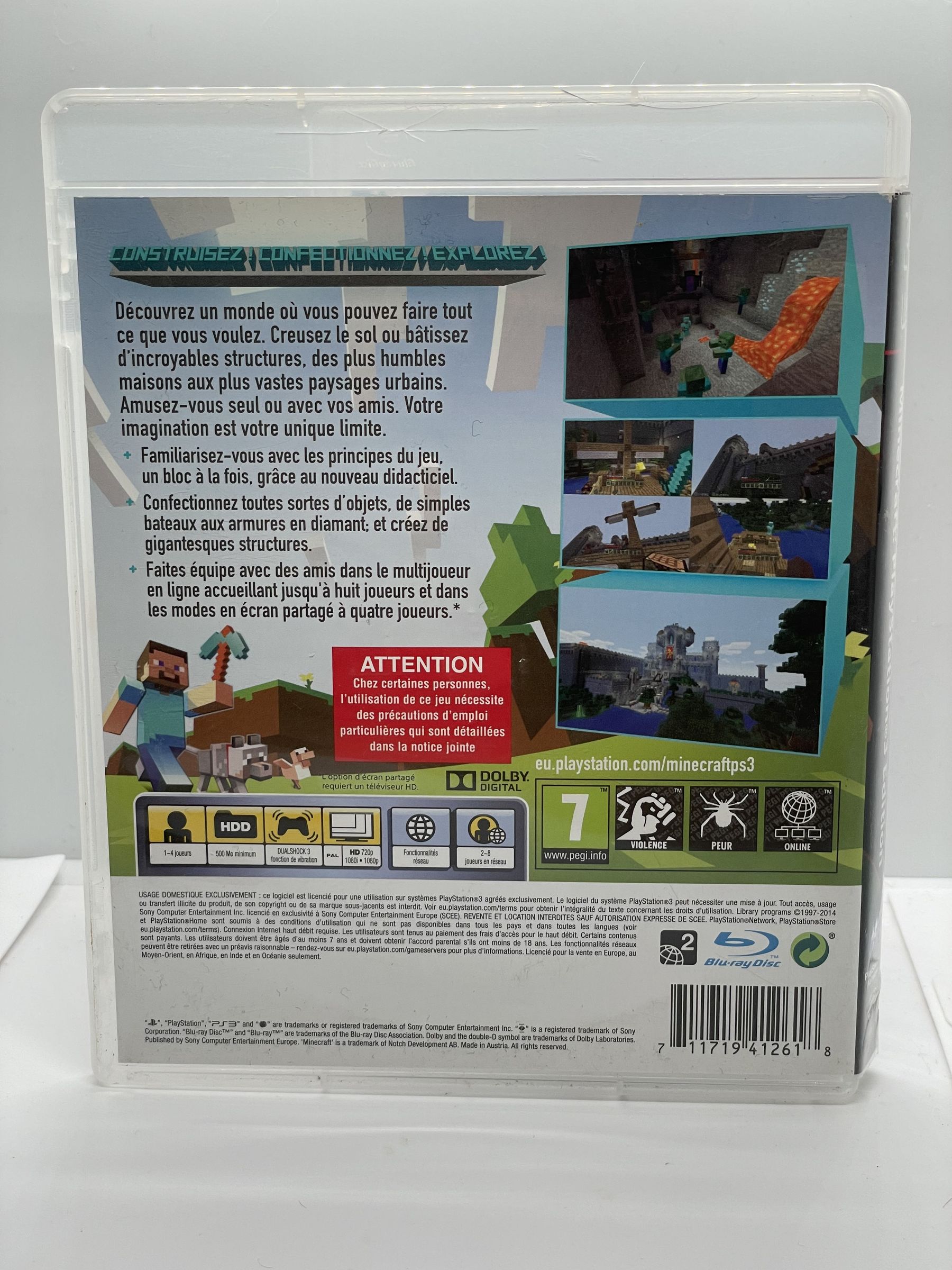 minecraft ps3 compatible ps4