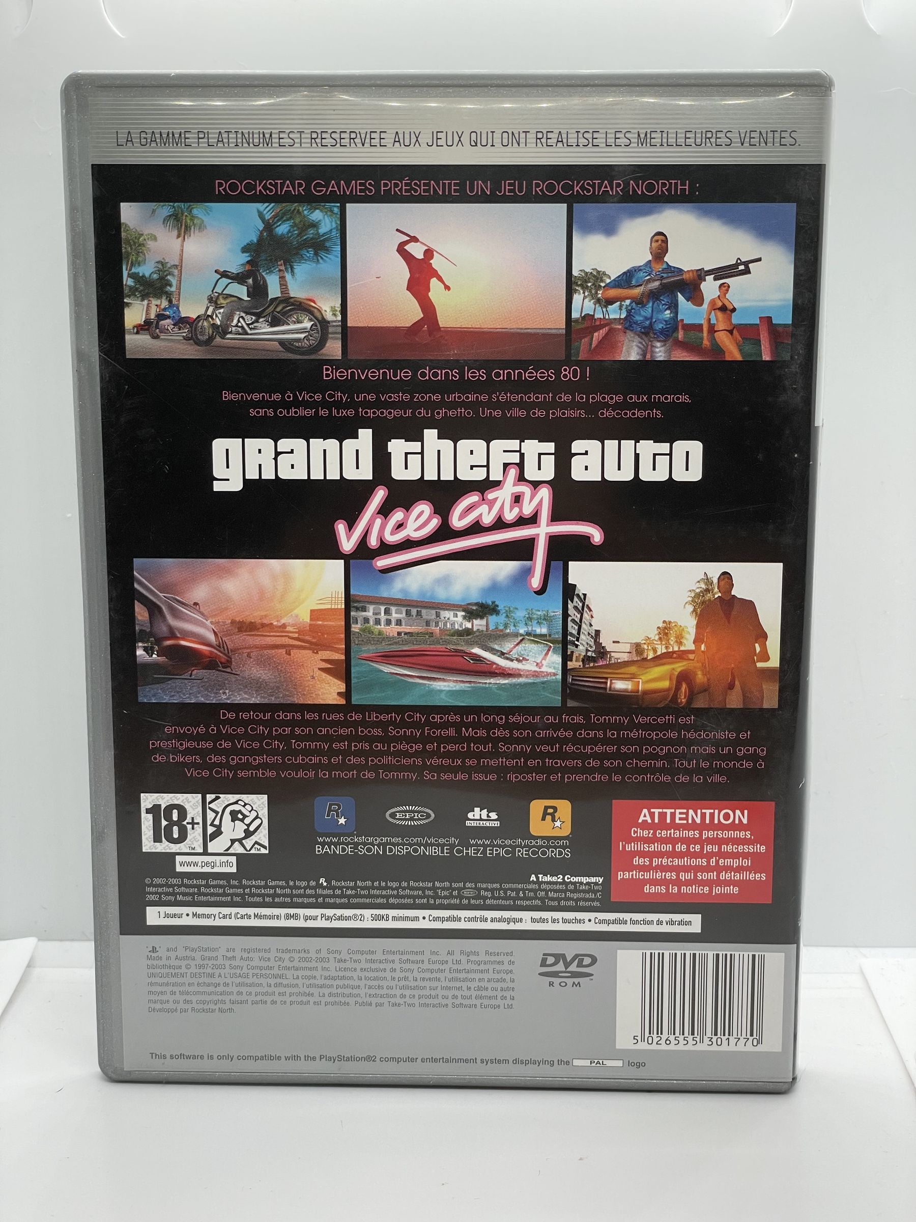 Grand Theft Auto Vice City PS2