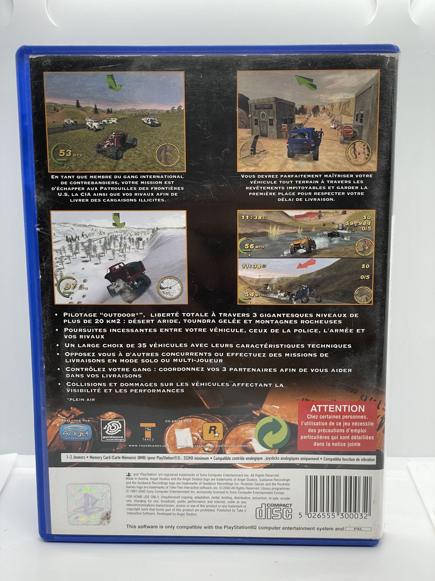 Smuggler's Run PS2