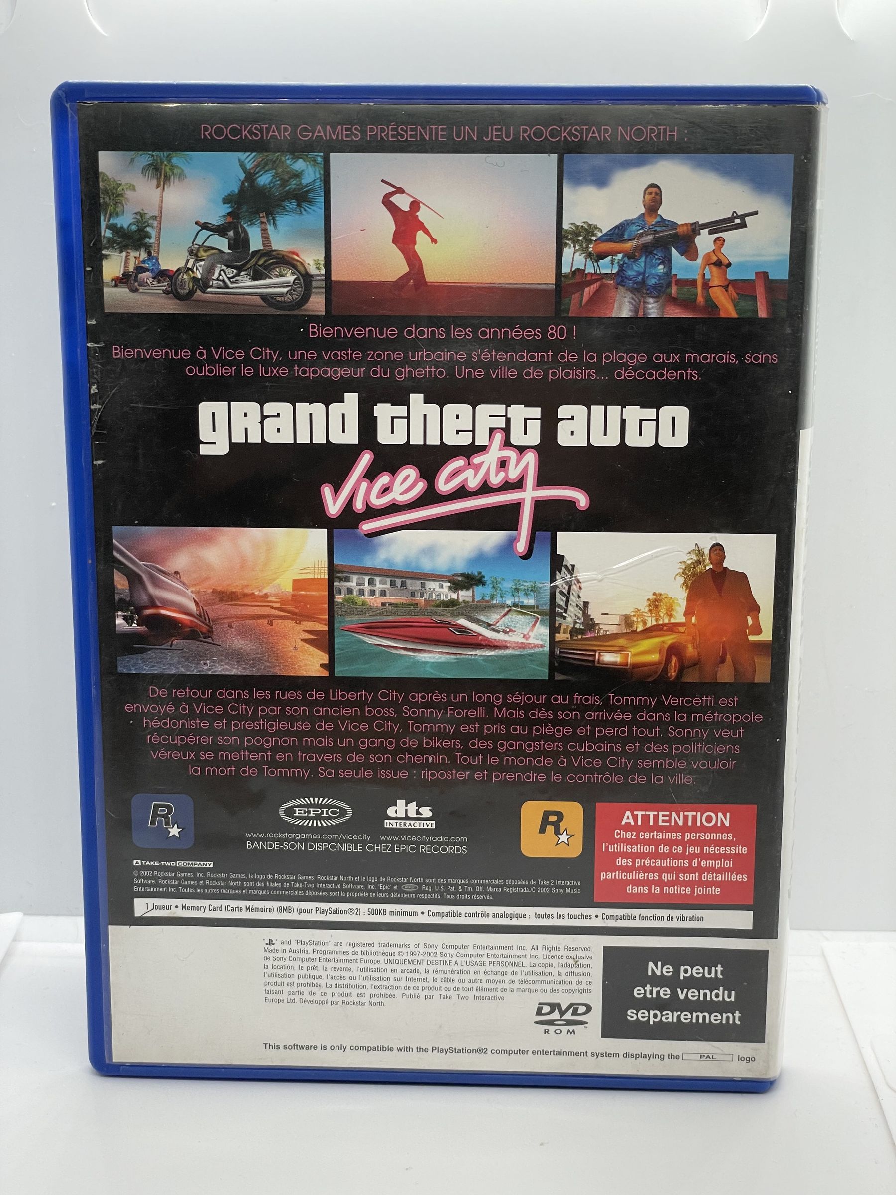 Grand Theft Auto Vice City PS2