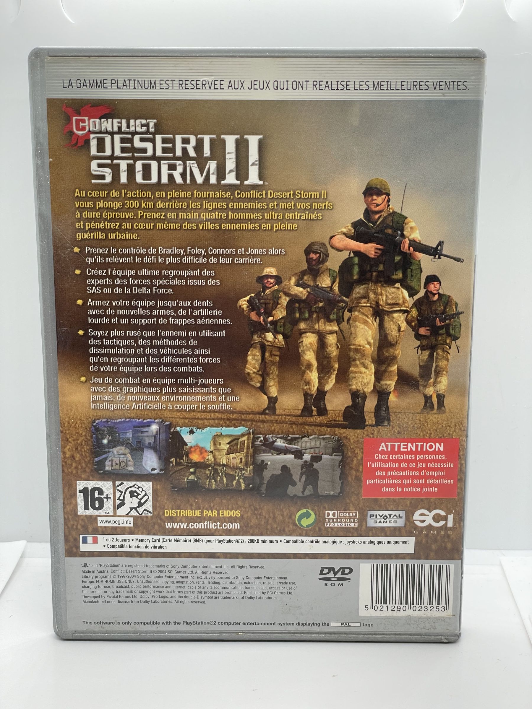 Conflict Desert Storm II PS2