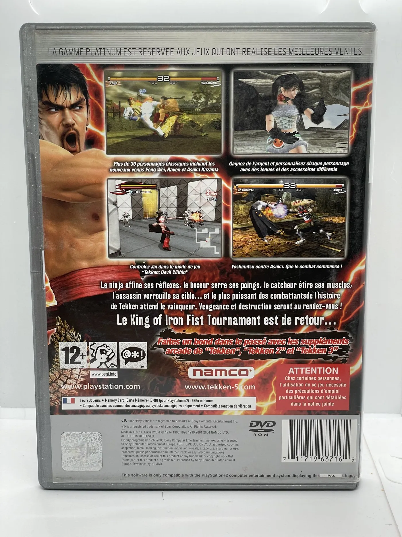 Sony PS2 Game TEKKEN 5 2005 PlayStation 2 | Köp på (684764333